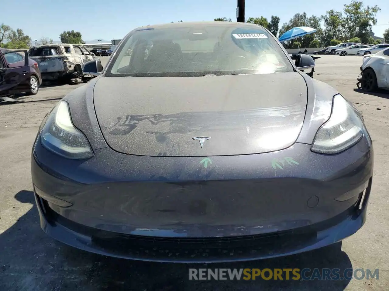5 Photograph of a damaged car 5YJ3E1EAXKF425364 TESLA MODEL 3 2019