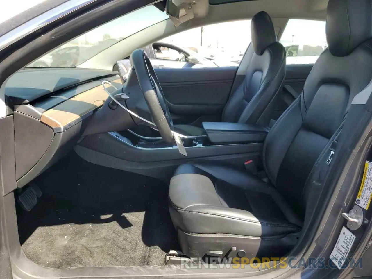 7 Photograph of a damaged car 5YJ3E1EAXKF425364 TESLA MODEL 3 2019