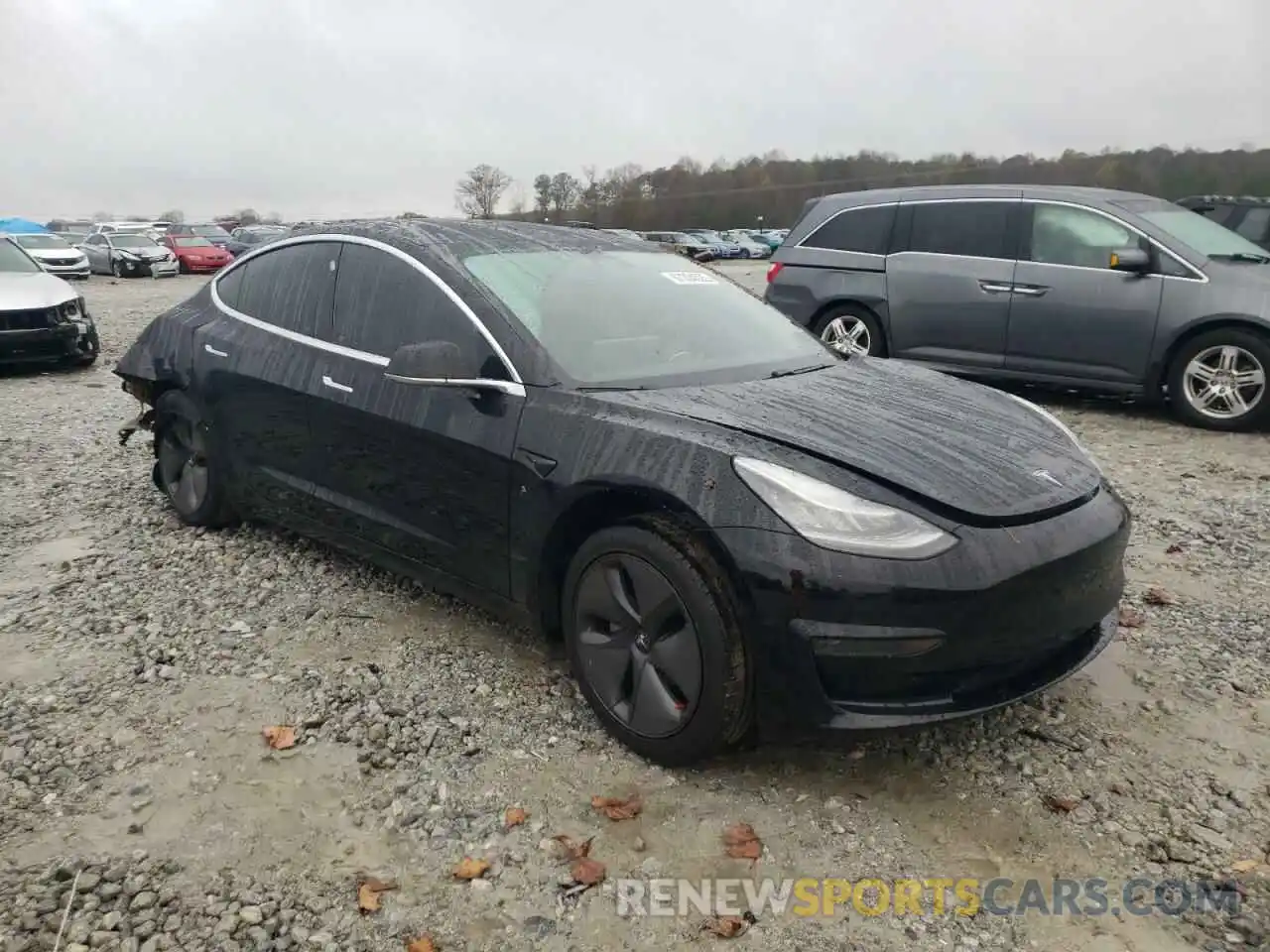 4 Photograph of a damaged car 5YJ3E1EAXKF428961 TESLA MODEL 3 2019