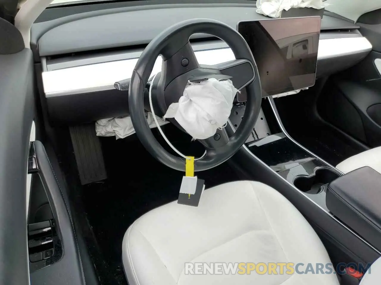 8 Photograph of a damaged car 5YJ3E1EAXKF429382 TESLA MODEL 3 2019