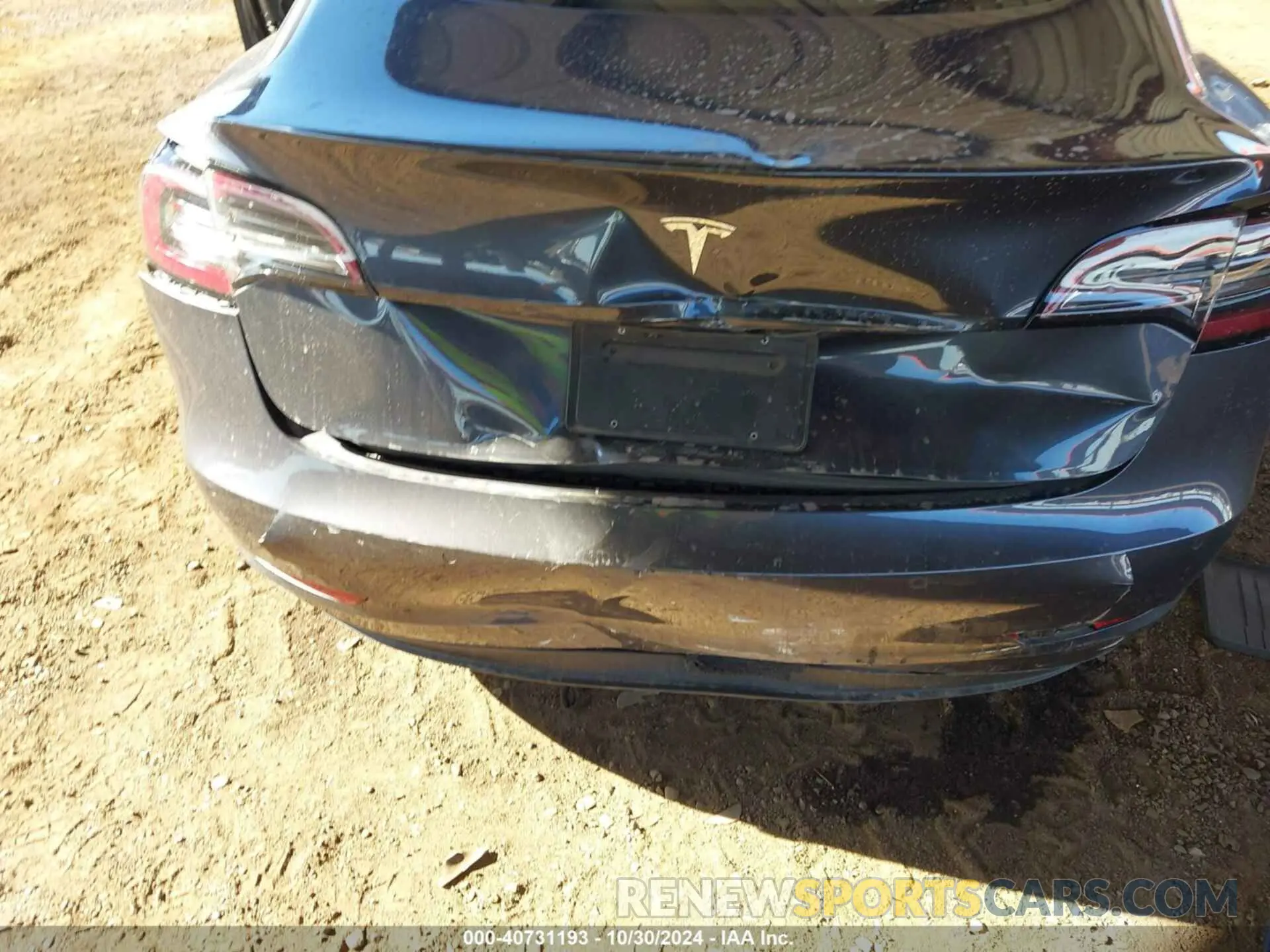6 Photograph of a damaged car 5YJ3E1EAXKF480221 TESLA MODEL 3 2019
