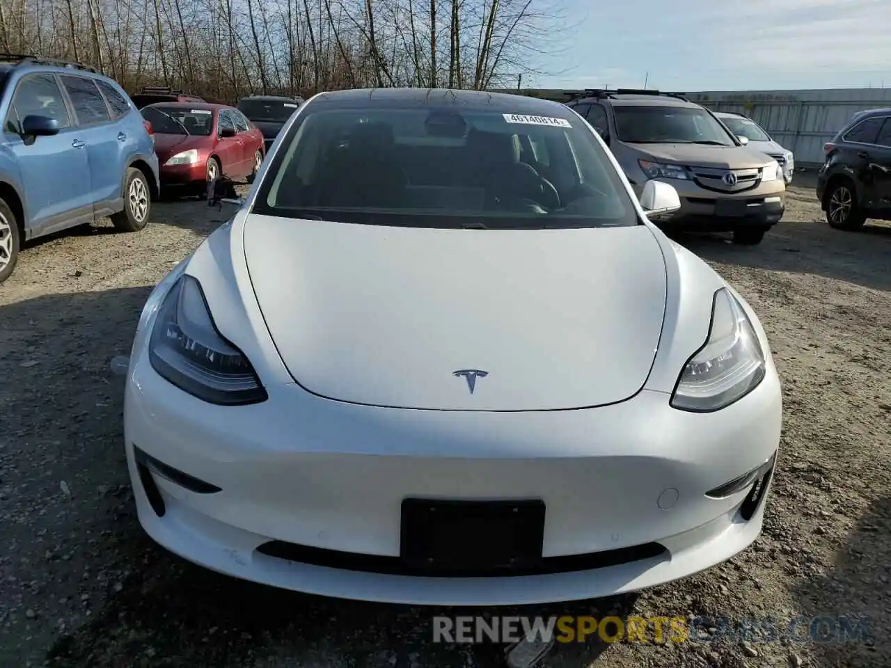 5 Photograph of a damaged car 5YJ3E1EAXKF483068 TESLA MODEL 3 2019