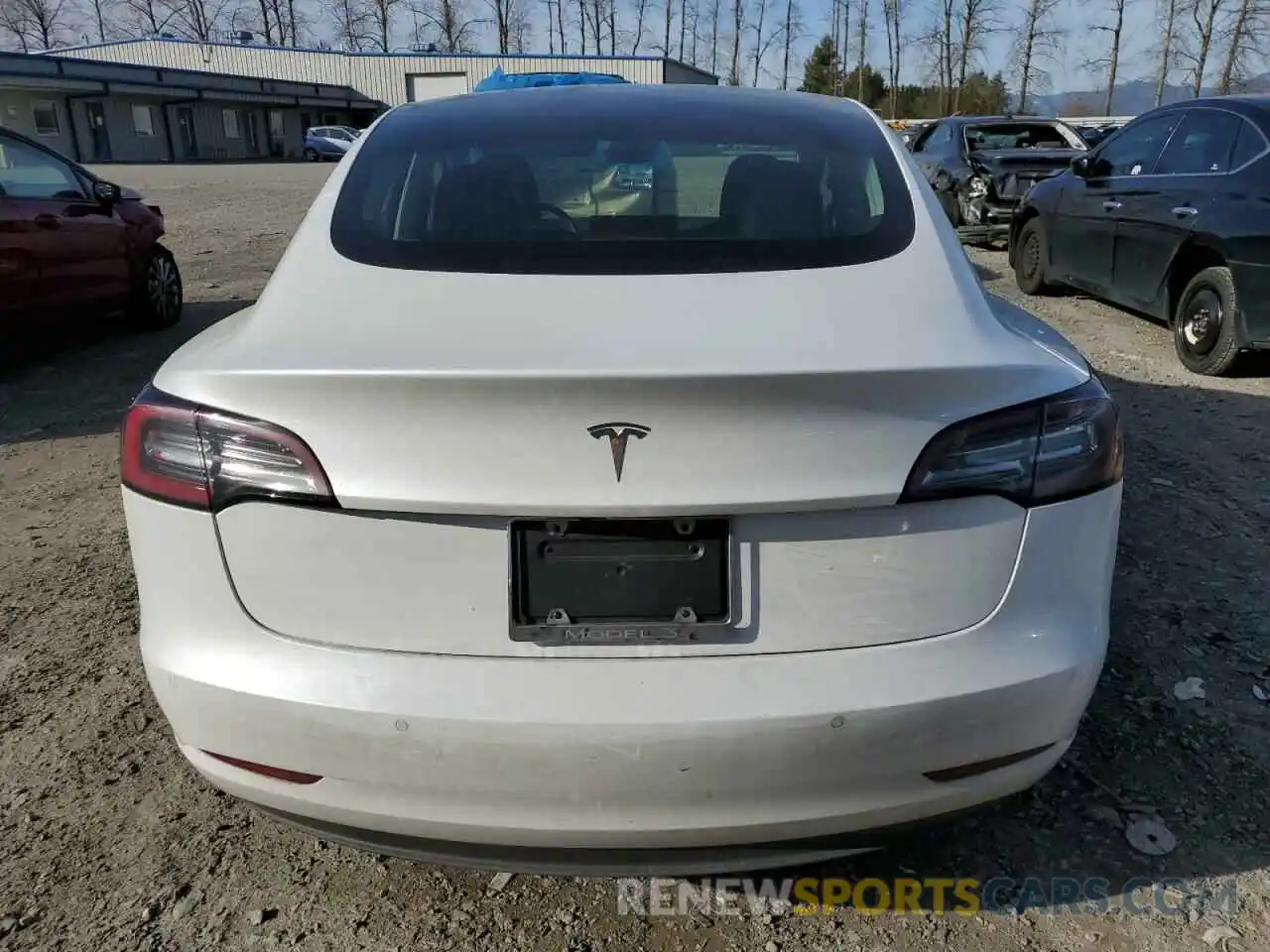 6 Photograph of a damaged car 5YJ3E1EAXKF483068 TESLA MODEL 3 2019