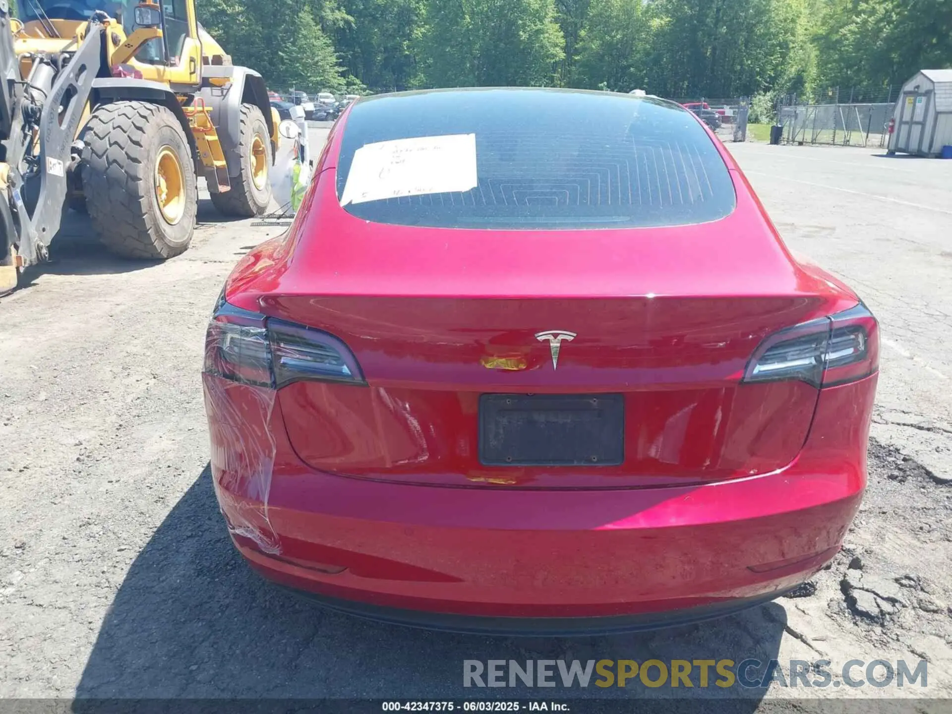 16 Photograph of a damaged car 5YJ3E1EAXKF483331 TESLA MODEL 3 2019