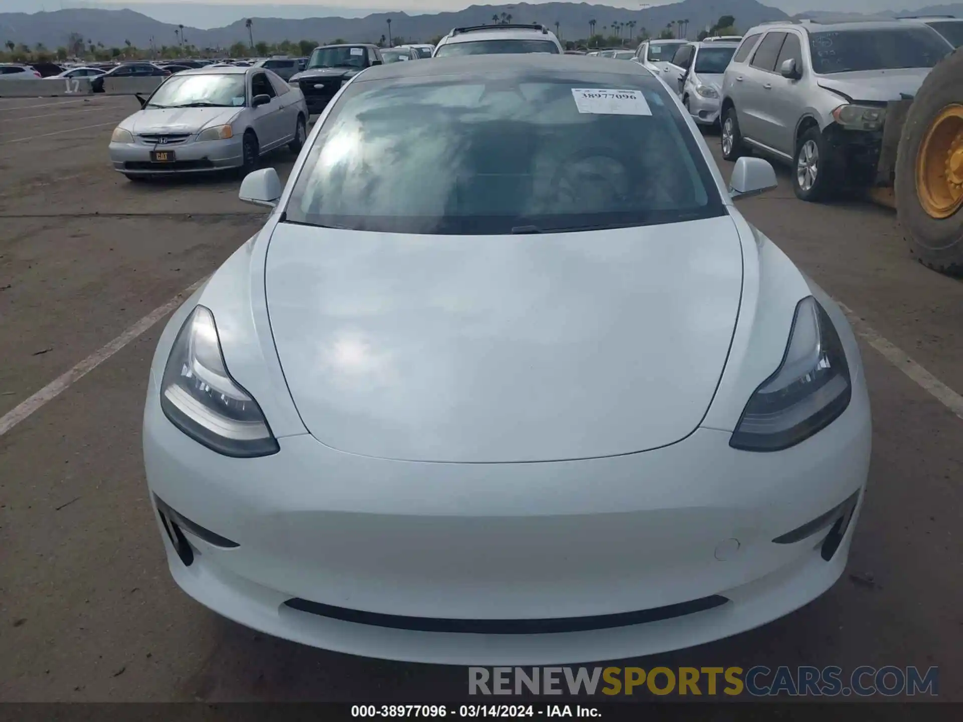 11 Photograph of a damaged car 5YJ3E1EAXKF486309 TESLA MODEL 3 2019