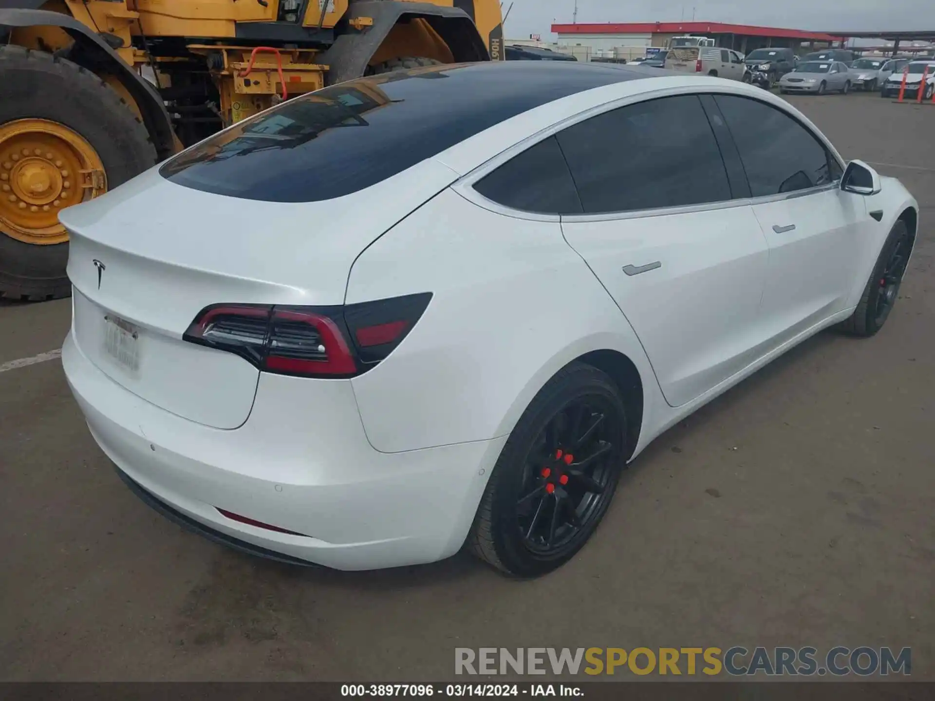 4 Photograph of a damaged car 5YJ3E1EAXKF486309 TESLA MODEL 3 2019