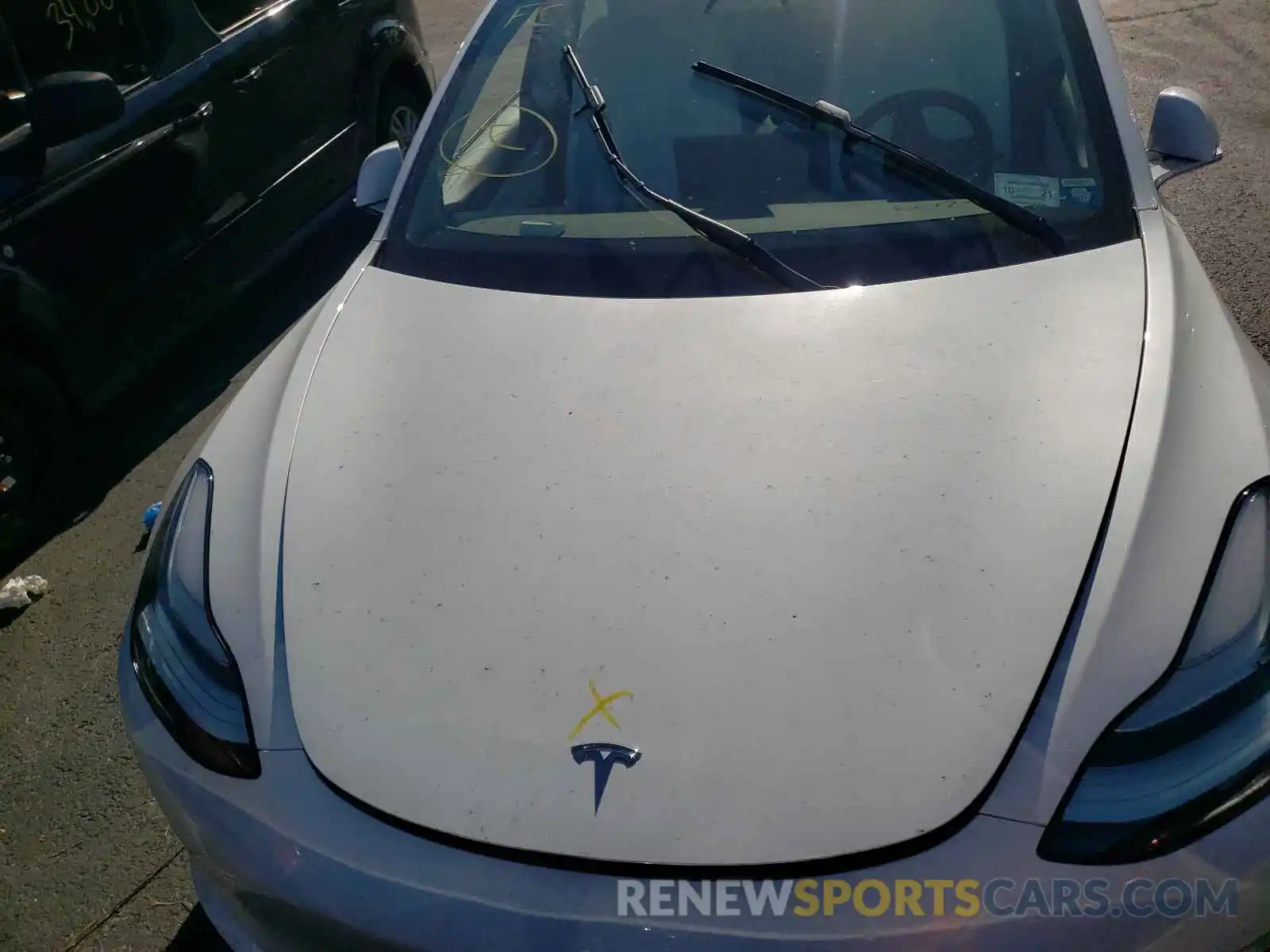 7 Photograph of a damaged car 5YJ3E1EAXKF486665 TESLA MODEL 3 2019