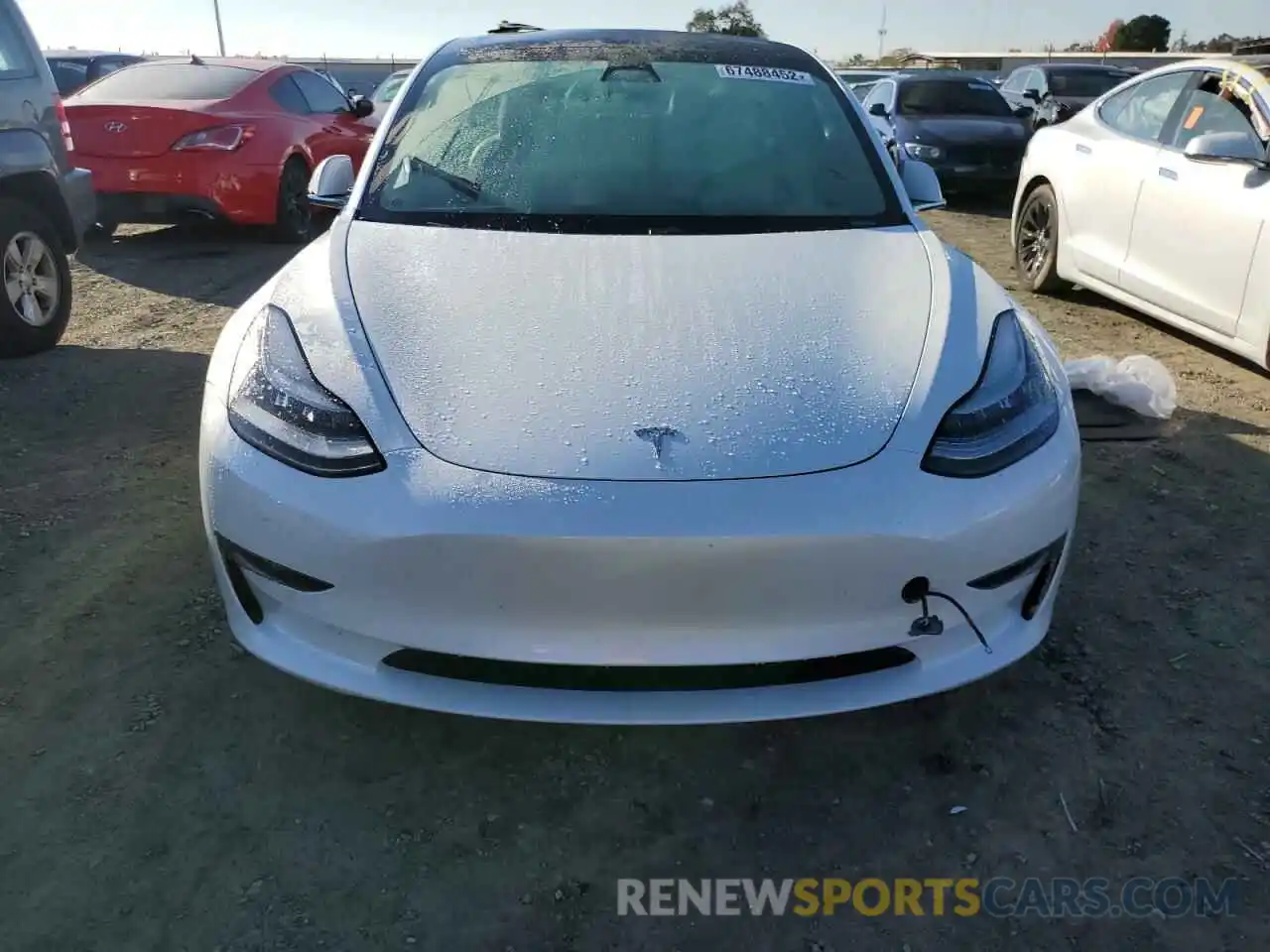 11 Photograph of a damaged car 5YJ3E1EAXKF509572 TESLA MODEL 3 2019