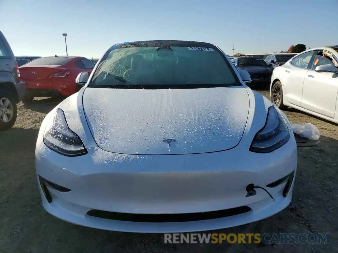 5 Photograph of a damaged car 5YJ3E1EAXKF509572 TESLA MODEL 3 2019