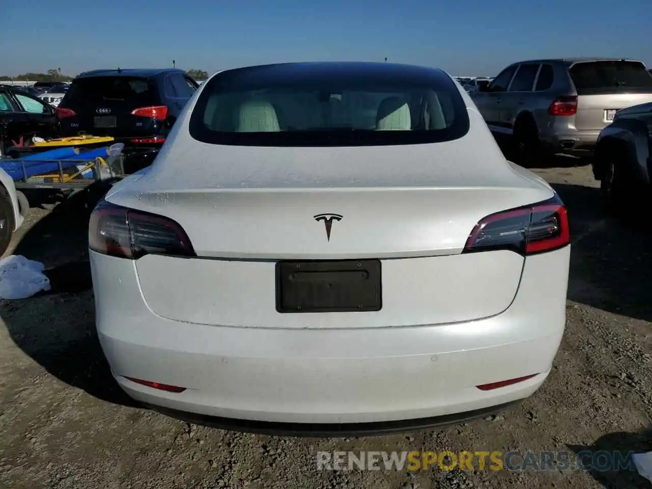 6 Photograph of a damaged car 5YJ3E1EAXKF509572 TESLA MODEL 3 2019