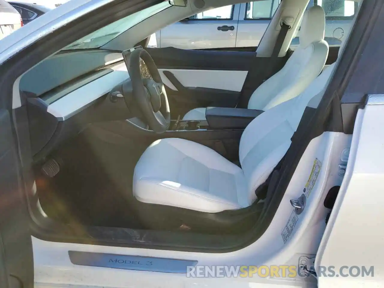 7 Photograph of a damaged car 5YJ3E1EAXKF509572 TESLA MODEL 3 2019