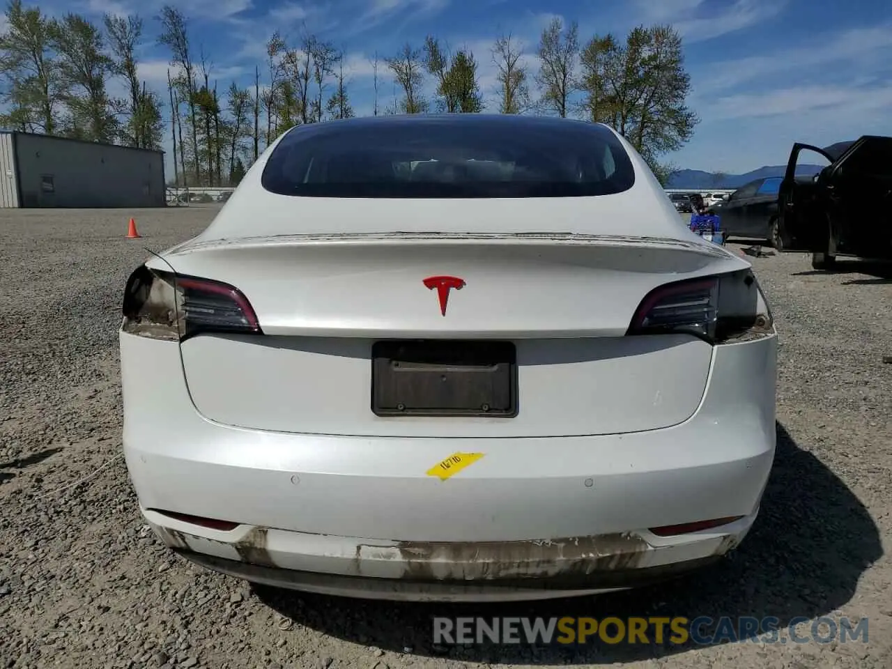 6 Photograph of a damaged car 5YJ3E1EAXKF517882 TESLA MODEL 3 2019