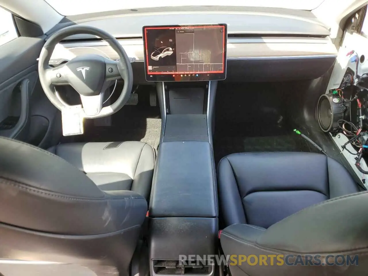 8 Photograph of a damaged car 5YJ3E1EAXKF517882 TESLA MODEL 3 2019