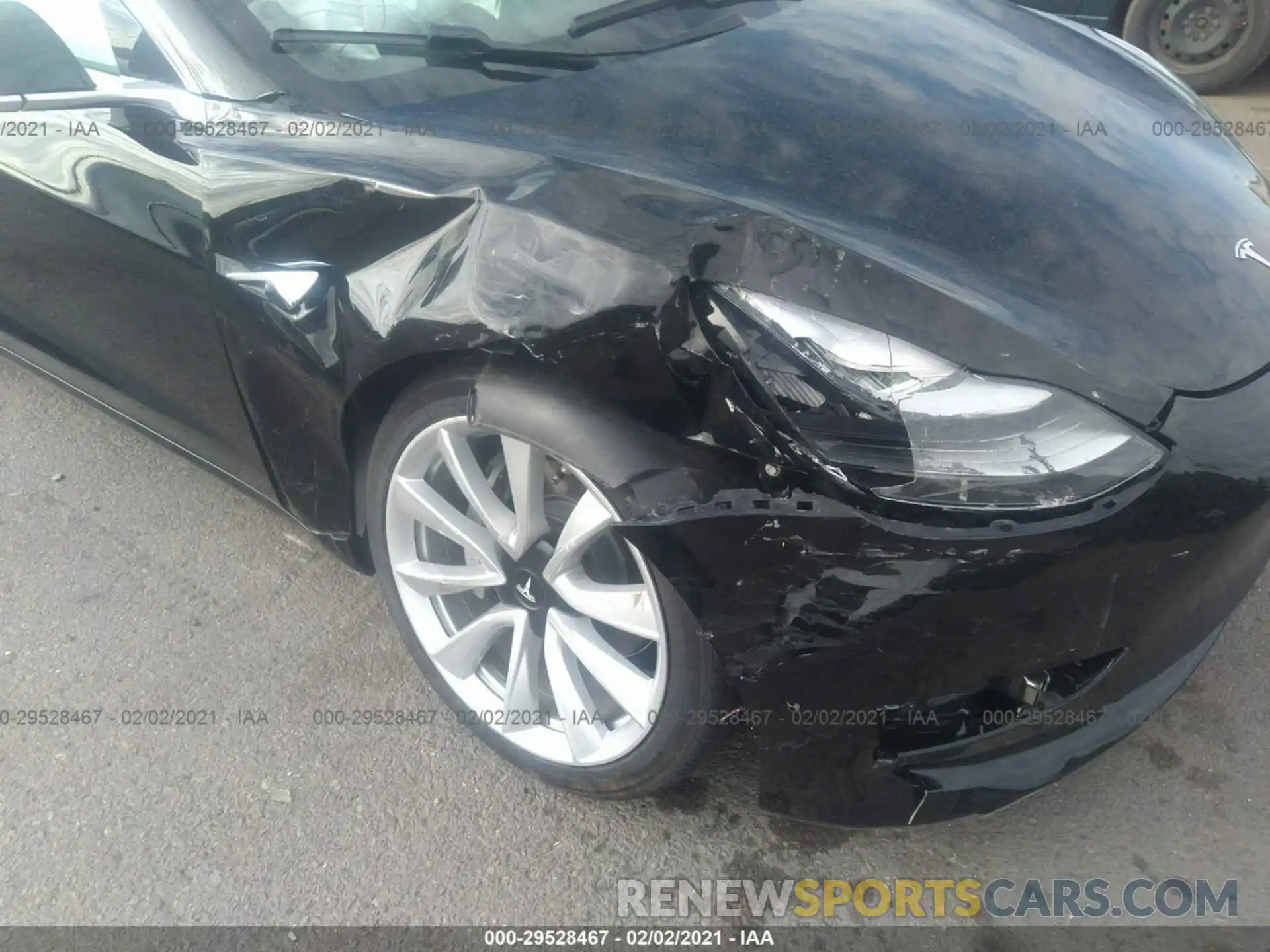 6 Photograph of a damaged car 5YJ3E1EB0KF191969 TESLA MODEL 3 2019