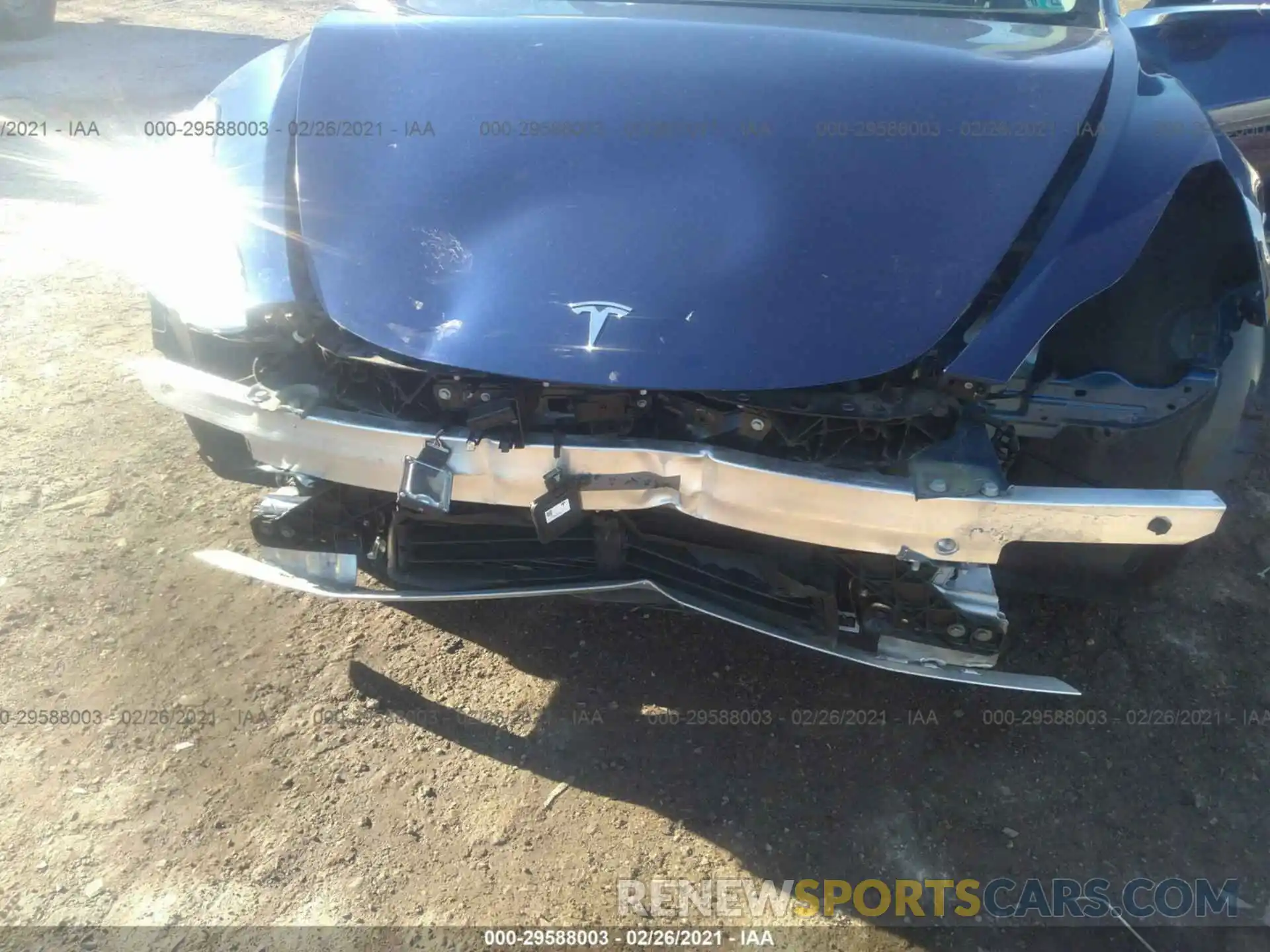 6 Photograph of a damaged car 5YJ3E1EB0KF231676 TESLA MODEL 3 2019