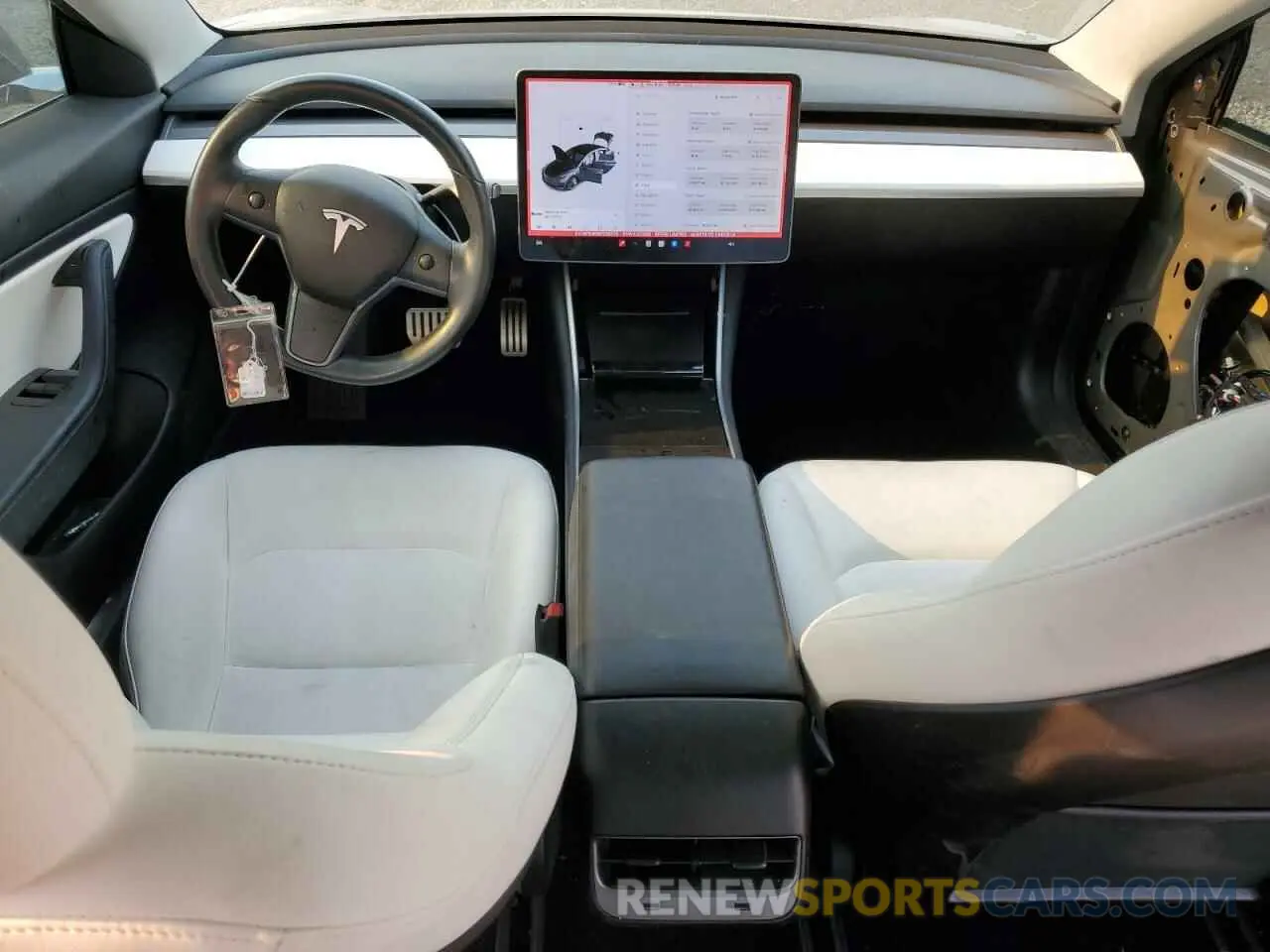 8 Photograph of a damaged car 5YJ3E1EB0KF238370 TESLA MODEL 3 2019