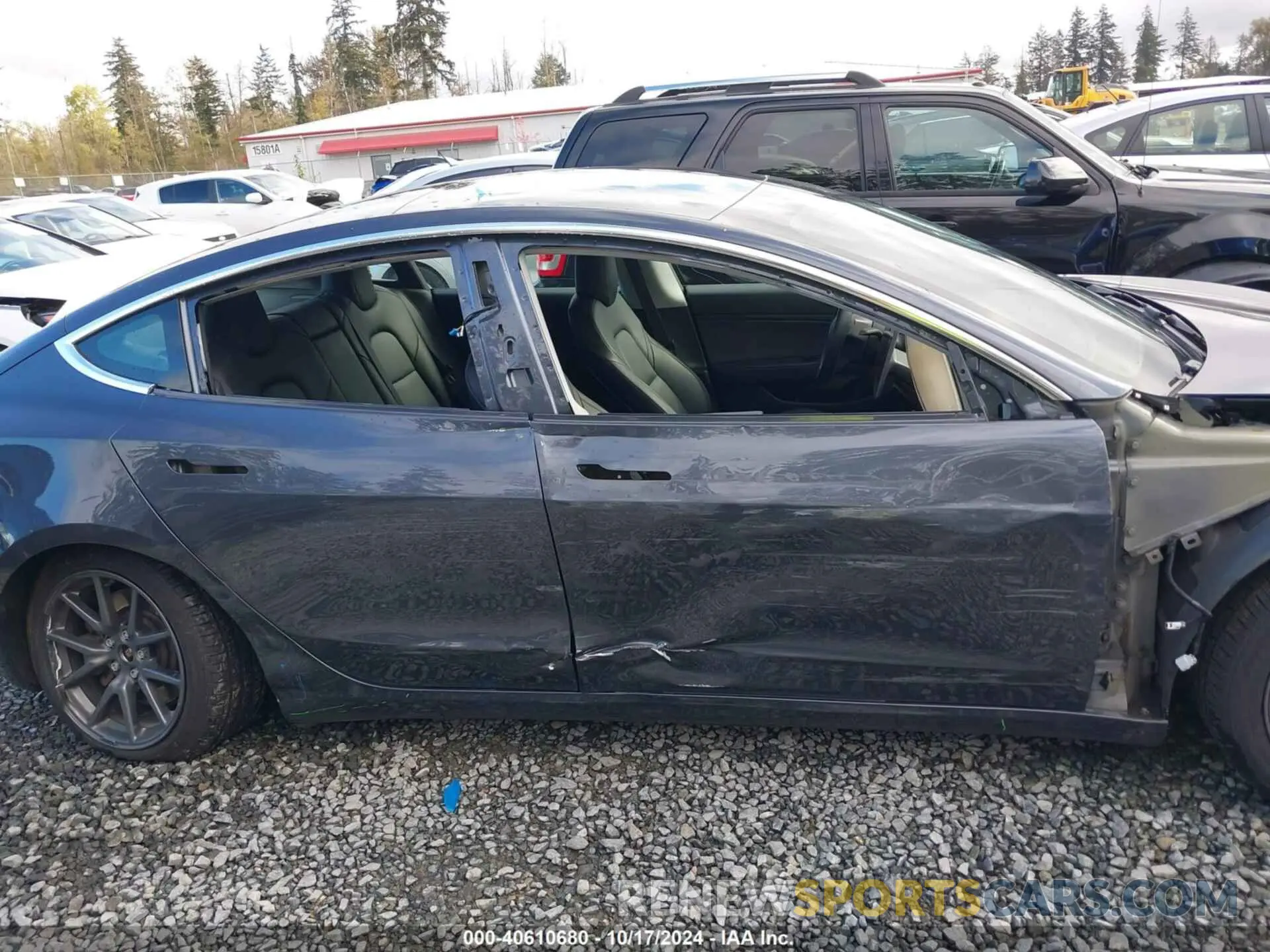 14 Photograph of a damaged car 5YJ3E1EB0KF386437 TESLA MODEL 3 2019