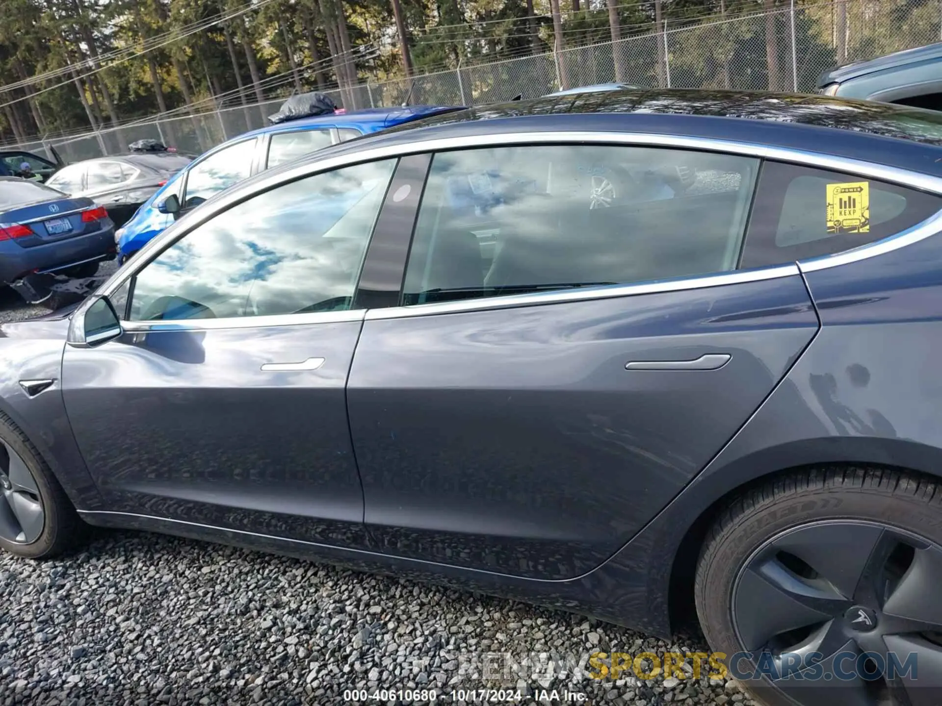 15 Photograph of a damaged car 5YJ3E1EB0KF386437 TESLA MODEL 3 2019