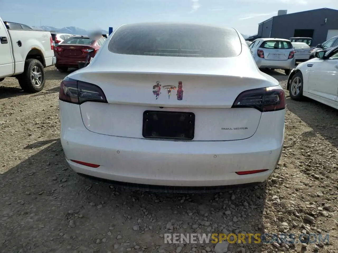6 Photograph of a damaged car 5YJ3E1EB0KF387961 TESLA MODEL 3 2019