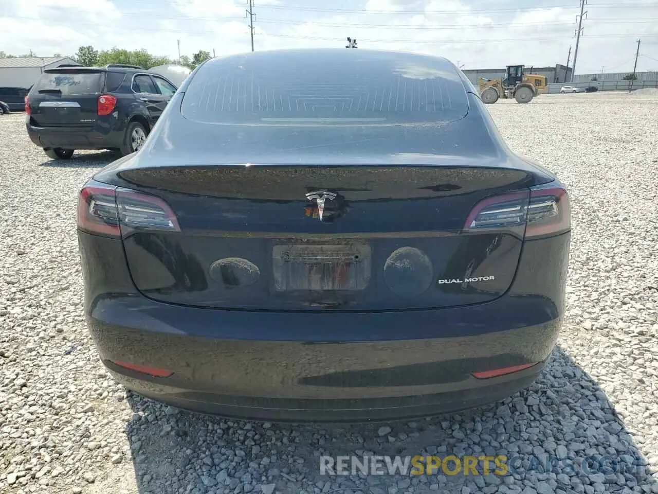 6 Photograph of a damaged car 5YJ3E1EB0KF391458 TESLA MODEL 3 2019