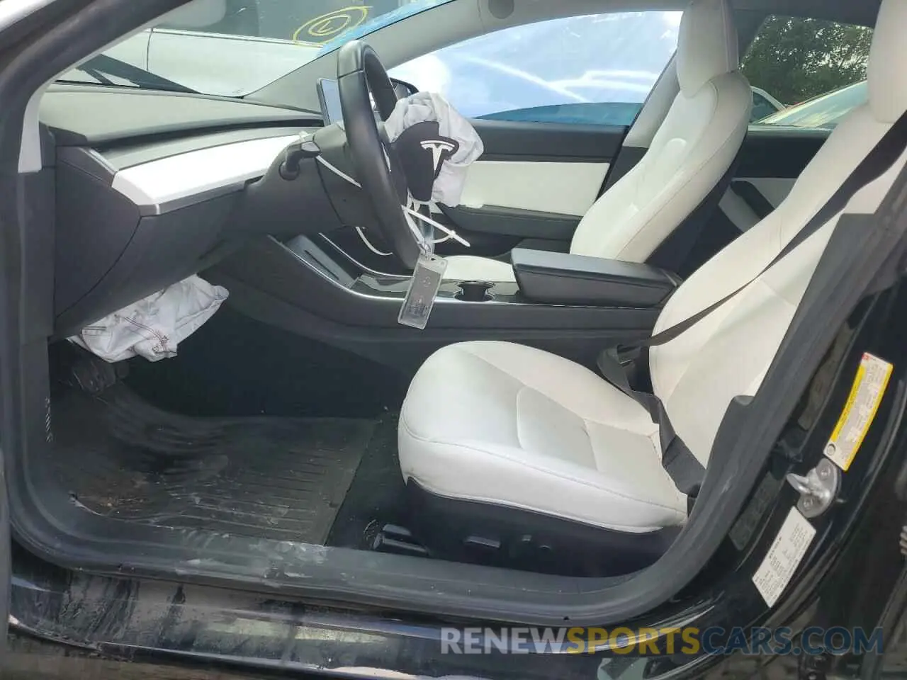 7 Photograph of a damaged car 5YJ3E1EB0KF391458 TESLA MODEL 3 2019