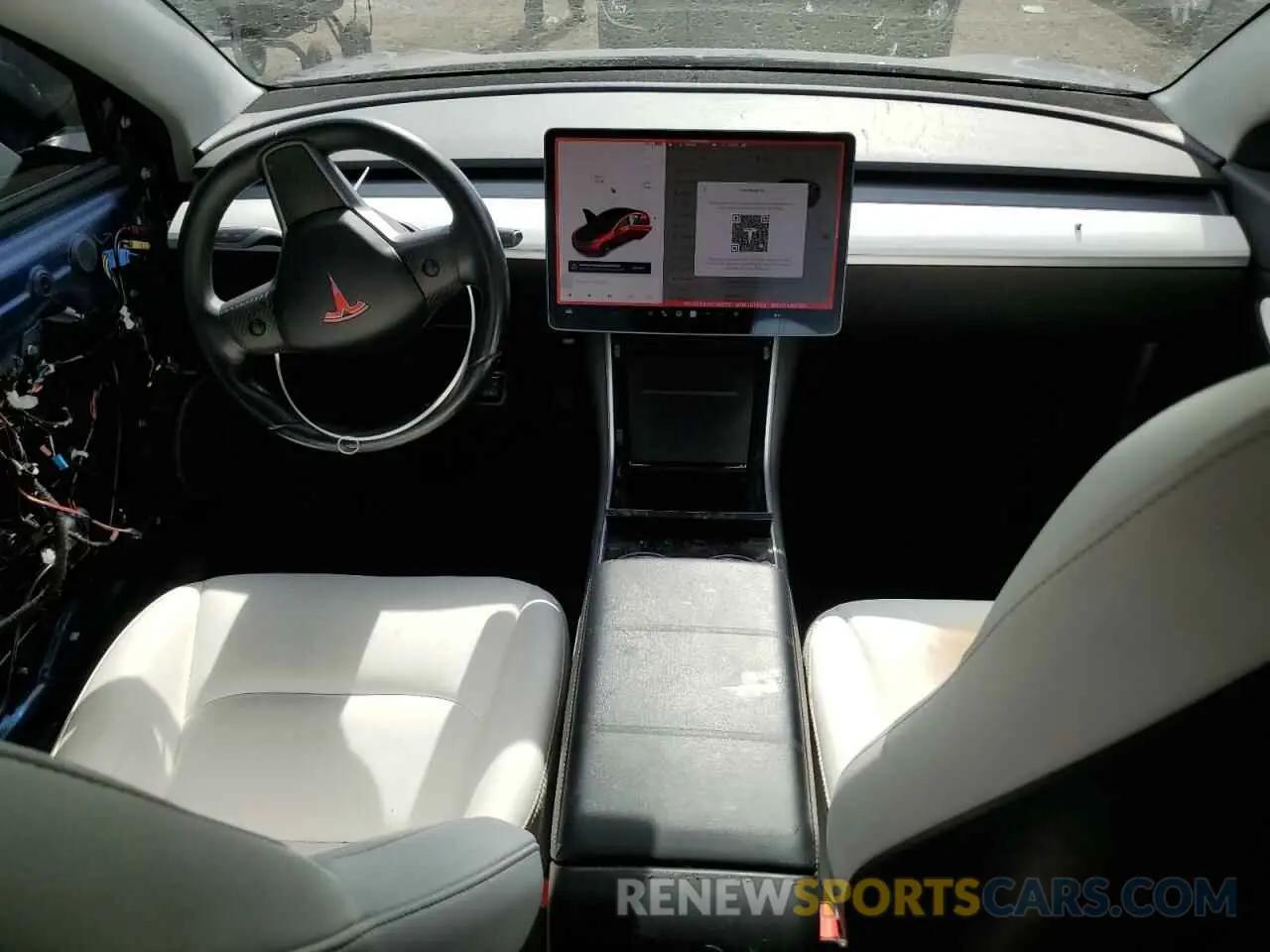 8 Photograph of a damaged car 5YJ3E1EB0KF392173 TESLA MODEL 3 2019