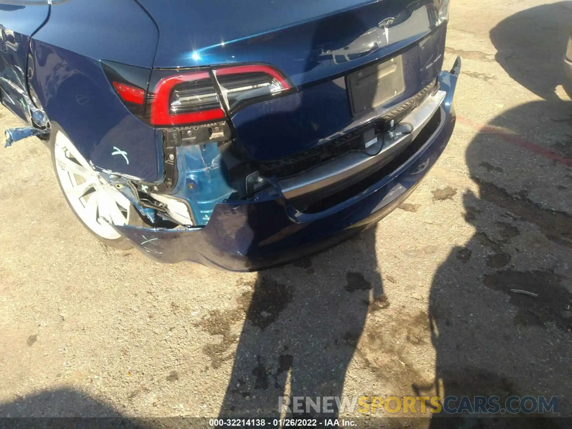 6 Photograph of a damaged car 5YJ3E1EB0KF392187 TESLA MODEL 3 2019