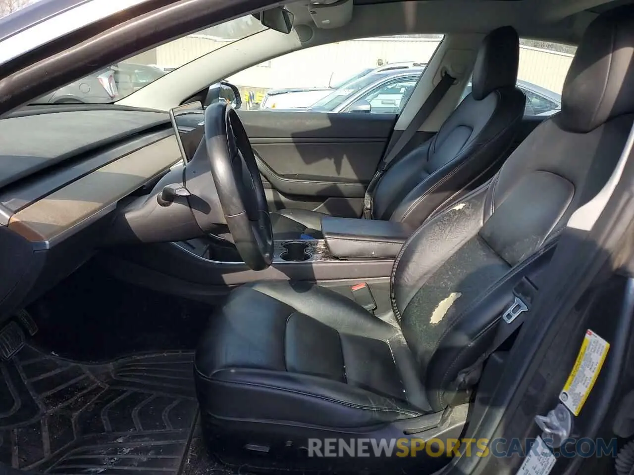 7 Photograph of a damaged car 5YJ3E1EB0KF418108 TESLA MODEL 3 2019