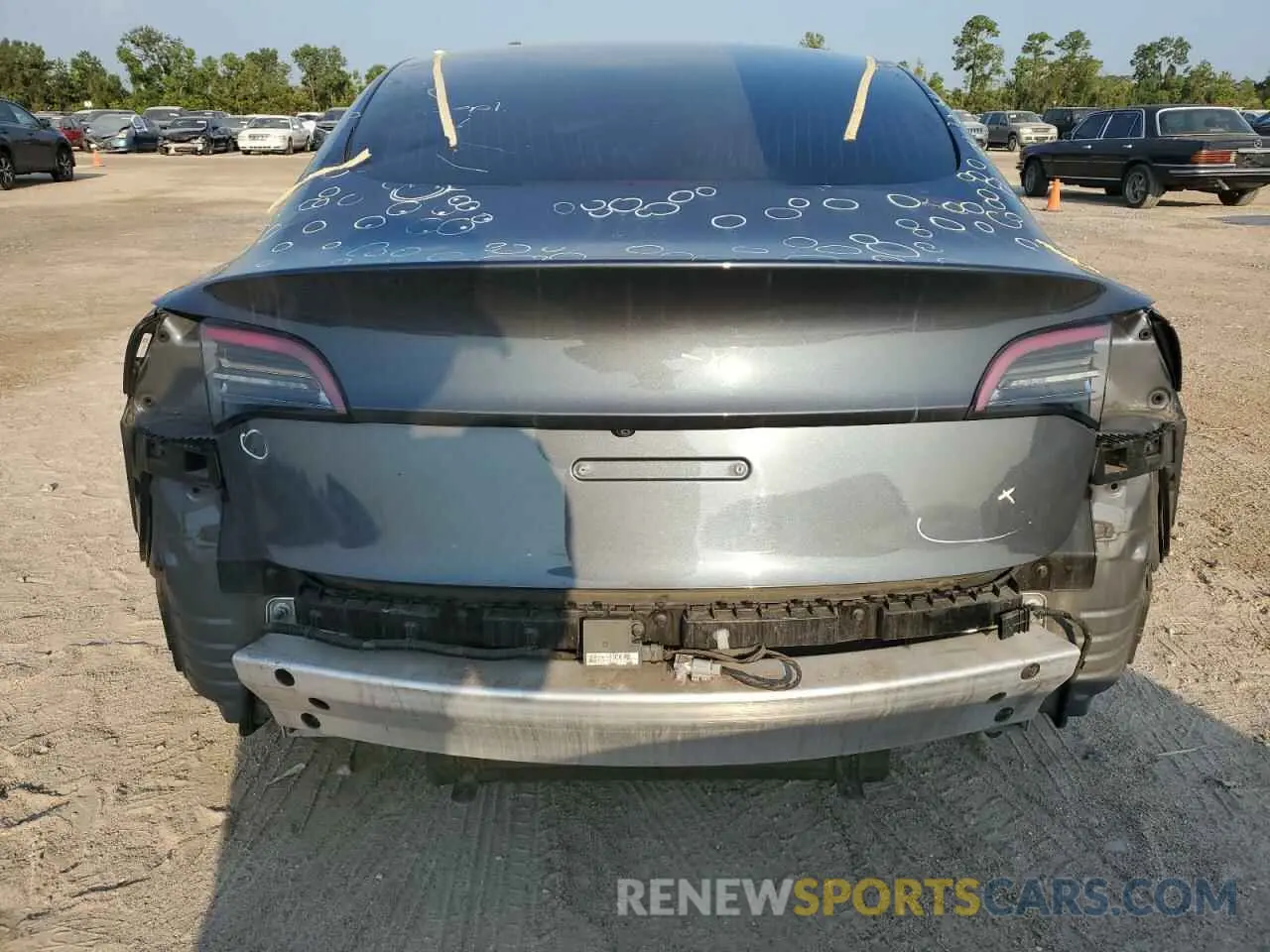 6 Photograph of a damaged car 5YJ3E1EB0KF432798 TESLA MODEL 3 2019