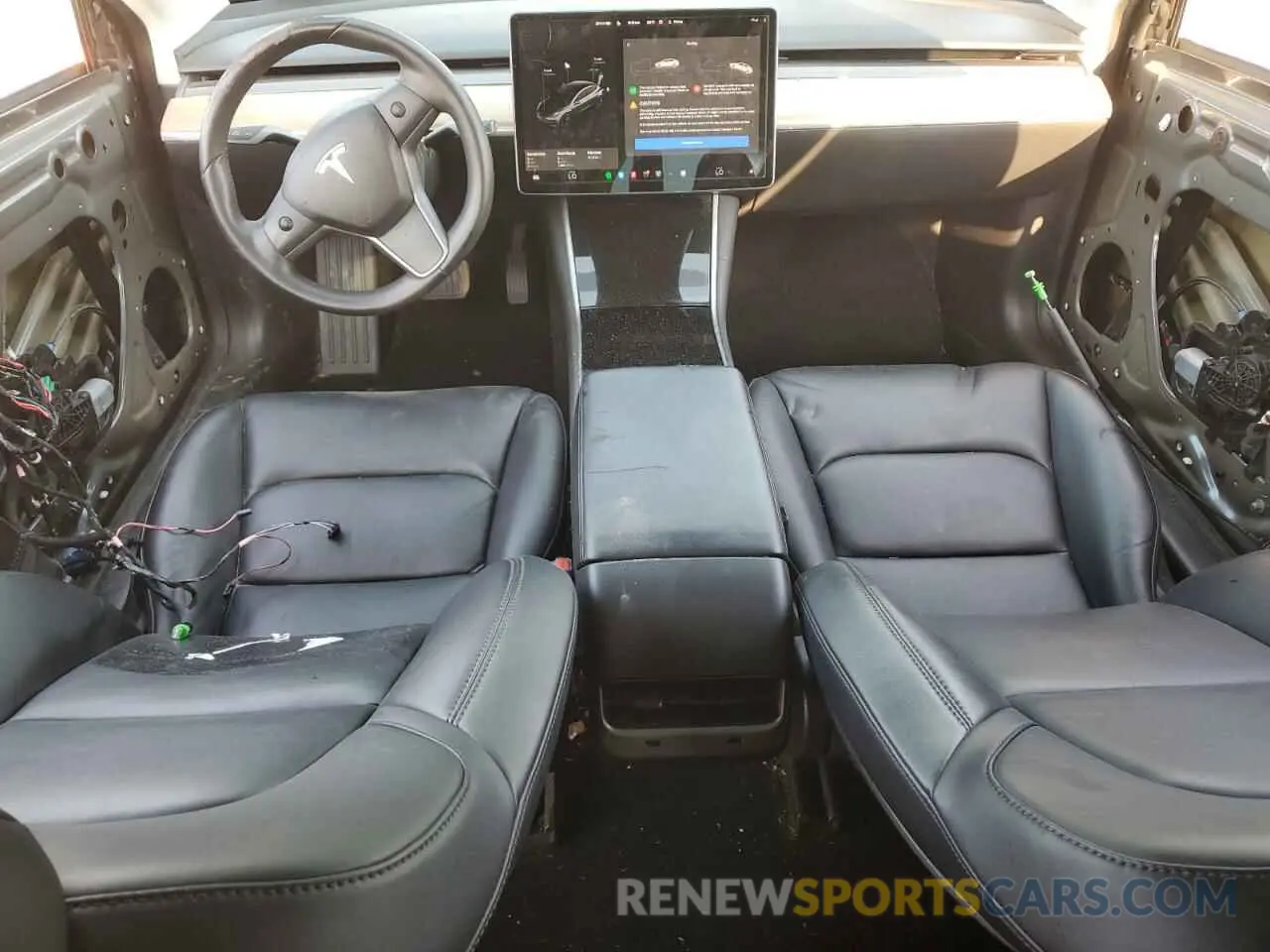 8 Photograph of a damaged car 5YJ3E1EB0KF432798 TESLA MODEL 3 2019