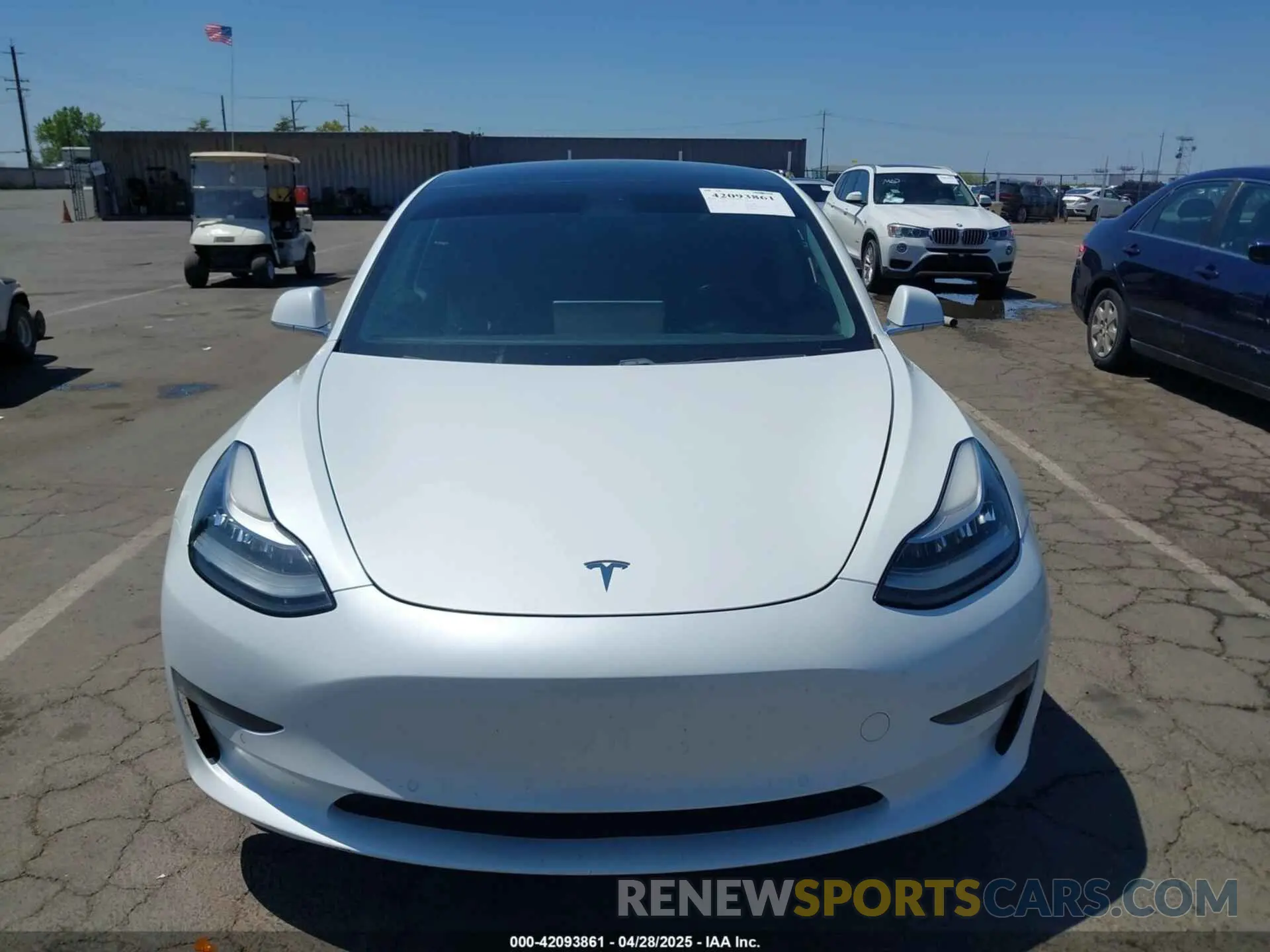 12 Photograph of a damaged car 5YJ3E1EB0KF433398 TESLA MODEL 3 2019