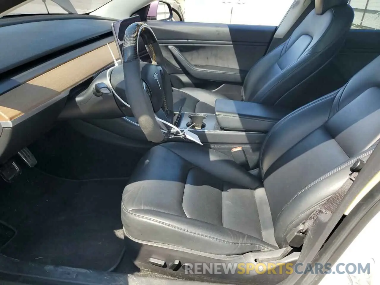 7 Photograph of a damaged car 5YJ3E1EB0KF437418 TESLA MODEL 3 2019