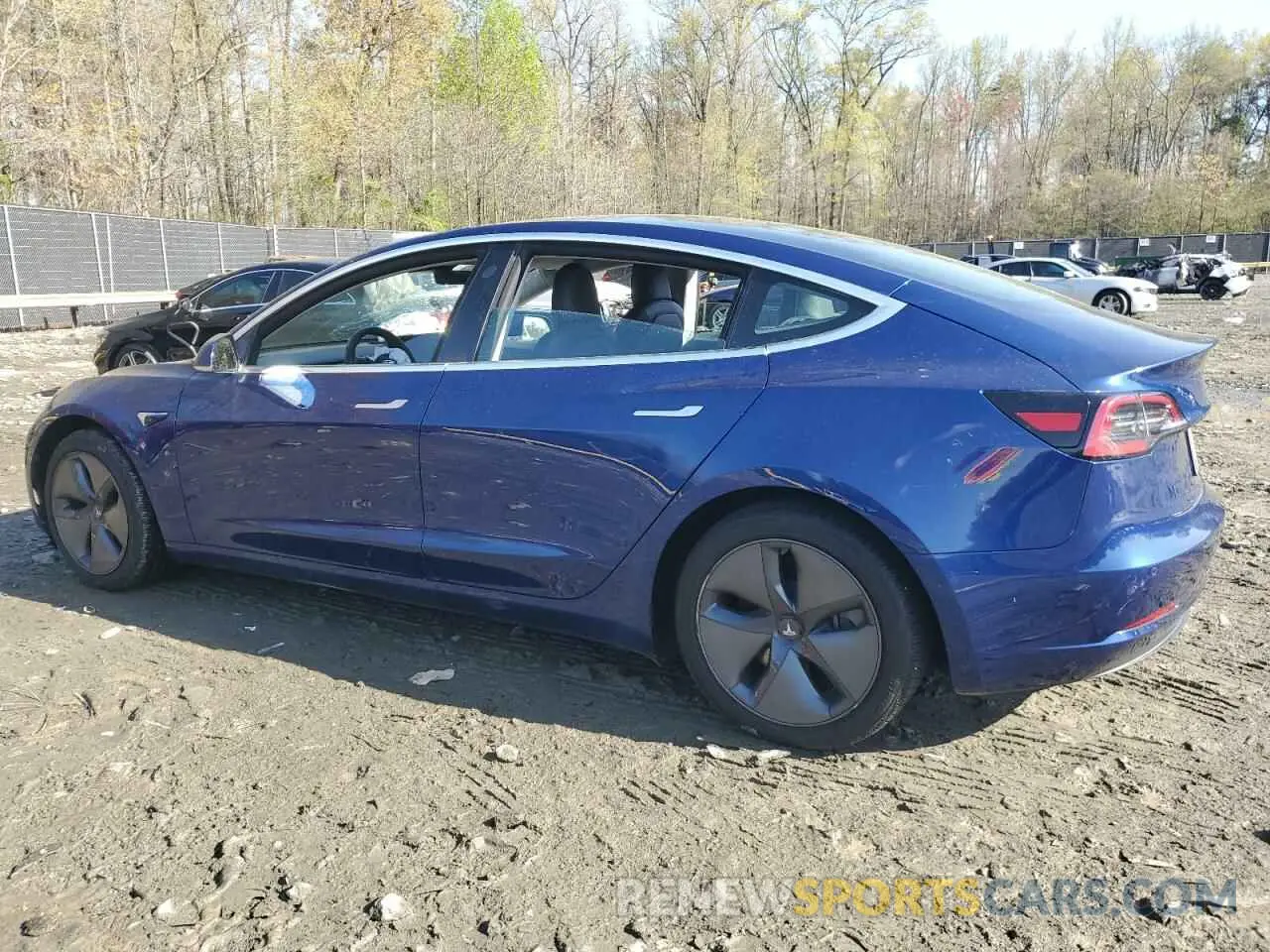 2 Photograph of a damaged car 5YJ3E1EB0KF452758 TESLA MODEL 3 2019