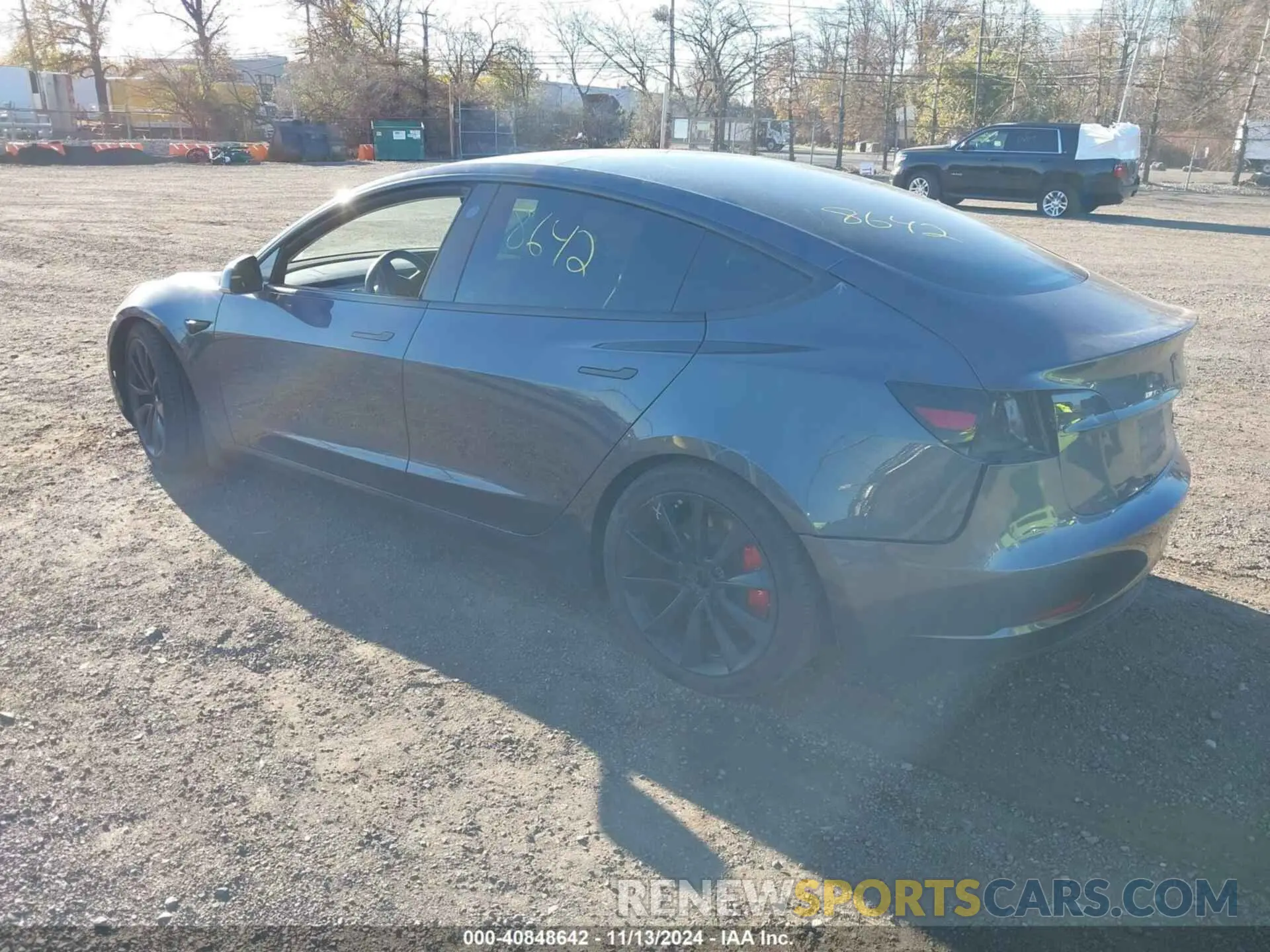 3 Photograph of a damaged car 5YJ3E1EB0KF453487 TESLA MODEL 3 2019