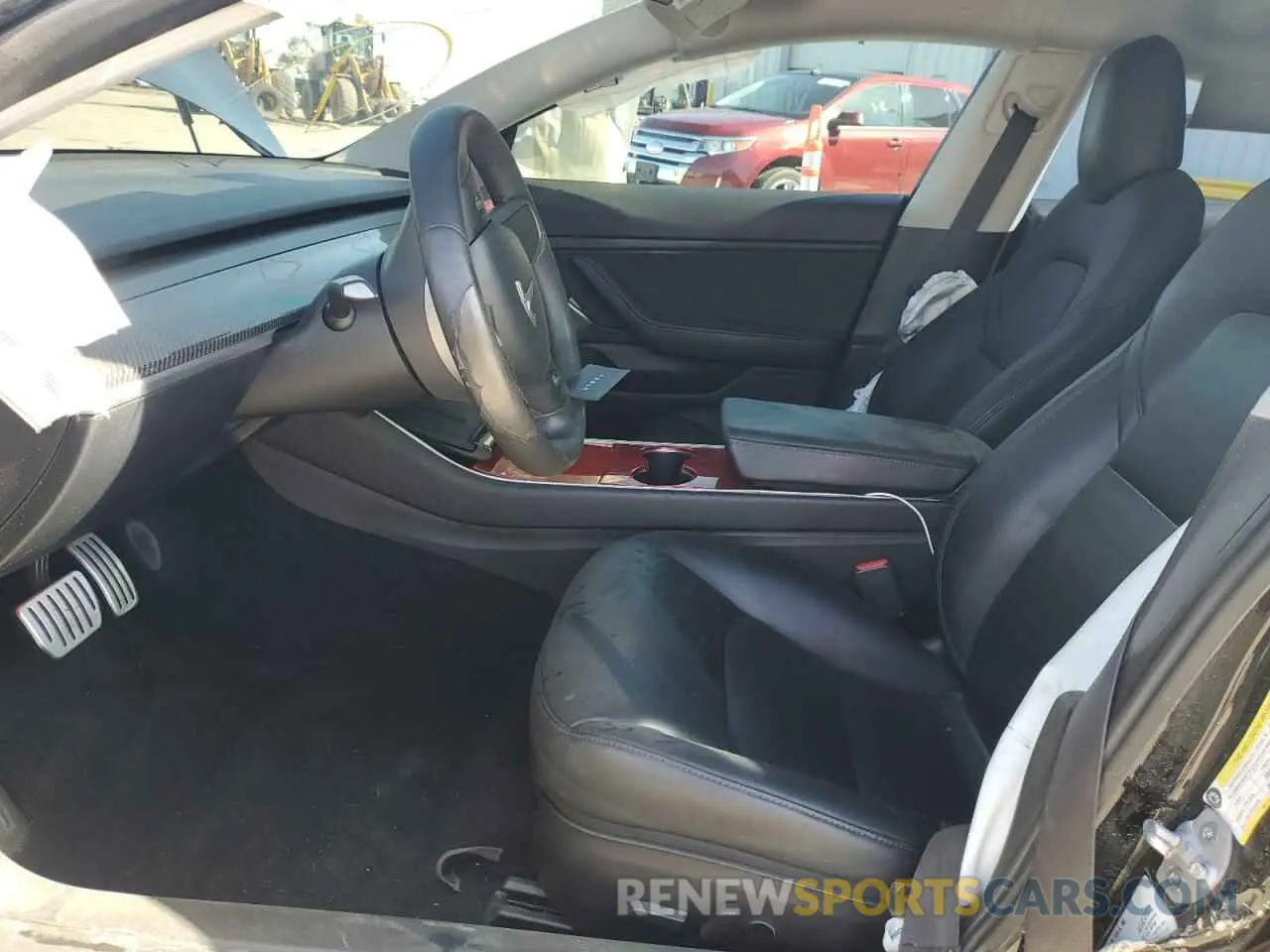 7 Photograph of a damaged car 5YJ3E1EB0KF487218 TESLA MODEL 3 2019