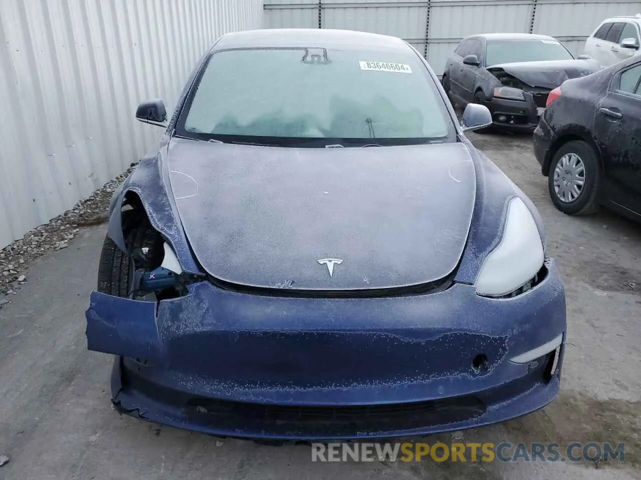 5 Photograph of a damaged car 5YJ3E1EB0KF497165 TESLA MODEL 3 2019