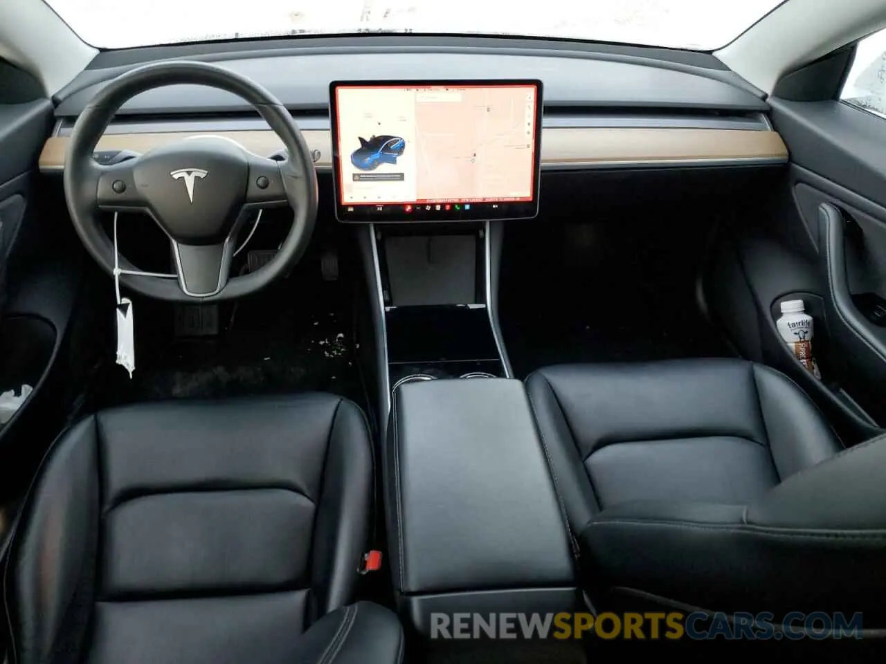 8 Photograph of a damaged car 5YJ3E1EB0KF497165 TESLA MODEL 3 2019