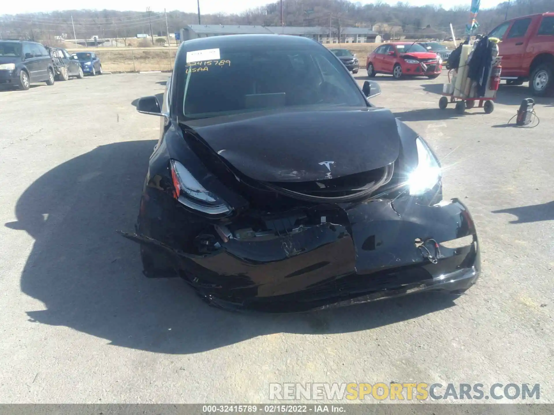 6 Photograph of a damaged car 5YJ3E1EB0KF511033 TESLA MODEL 3 2019