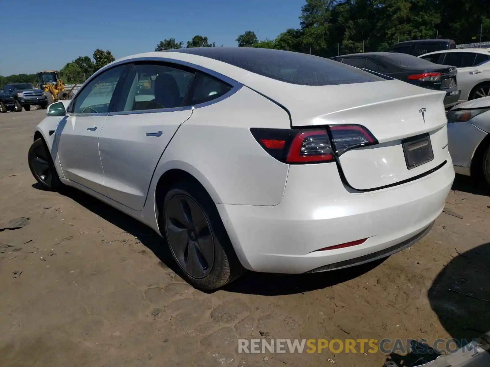 3 Photograph of a damaged car 5YJ3E1EB0KF511534 TESLA MODEL 3 2019