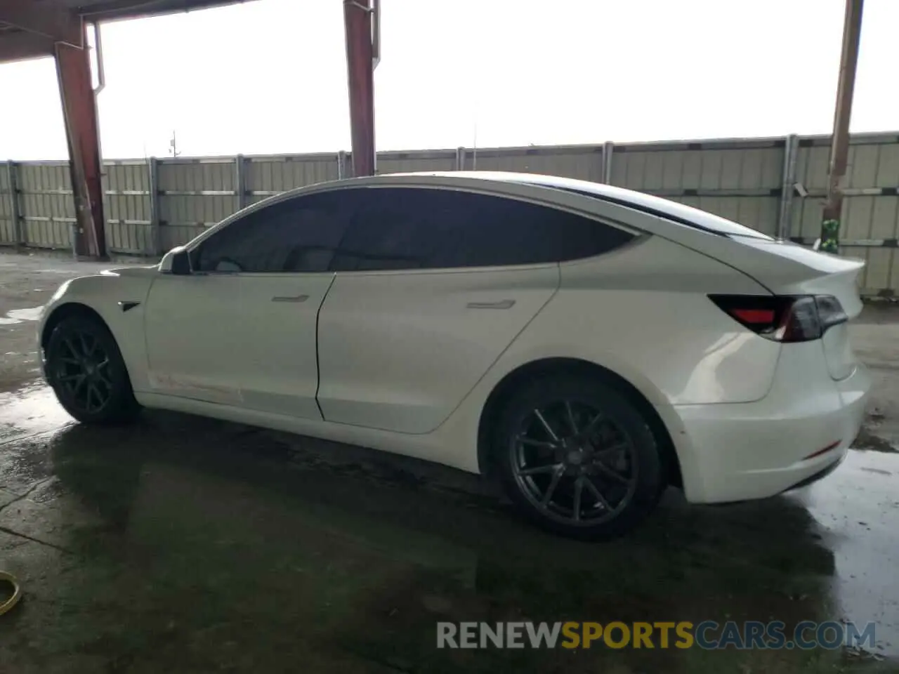 2 Photograph of a damaged car 5YJ3E1EB0KF513168 TESLA MODEL 3 2019