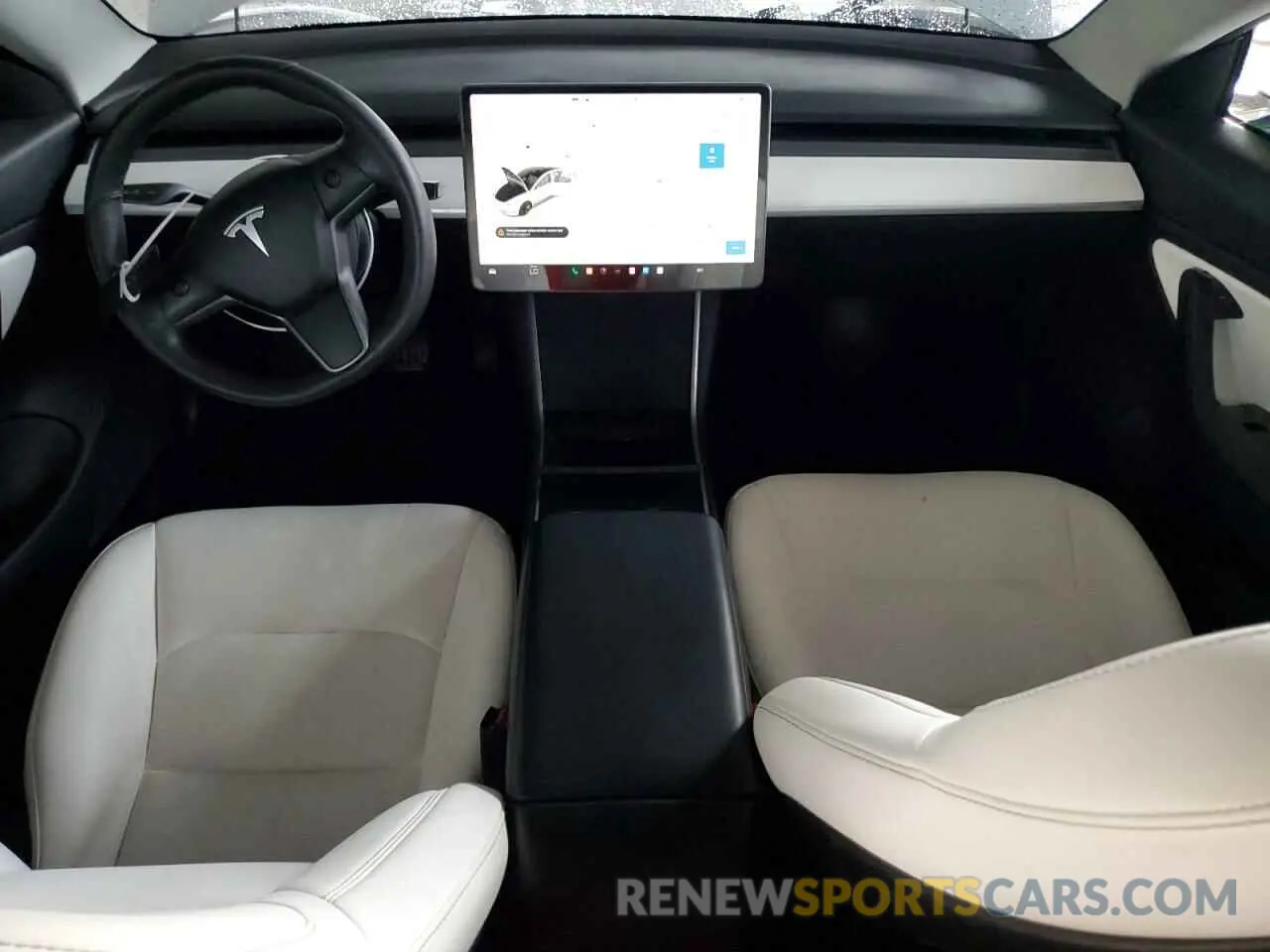 8 Photograph of a damaged car 5YJ3E1EB0KF513168 TESLA MODEL 3 2019
