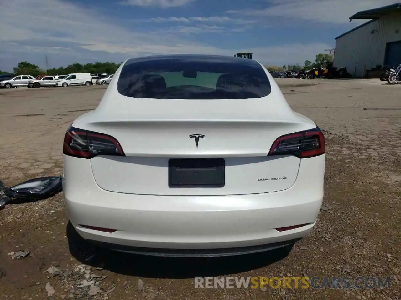 10 Photograph of a damaged car 5YJ3E1EB0KF513171 TESLA MODEL 3 2019