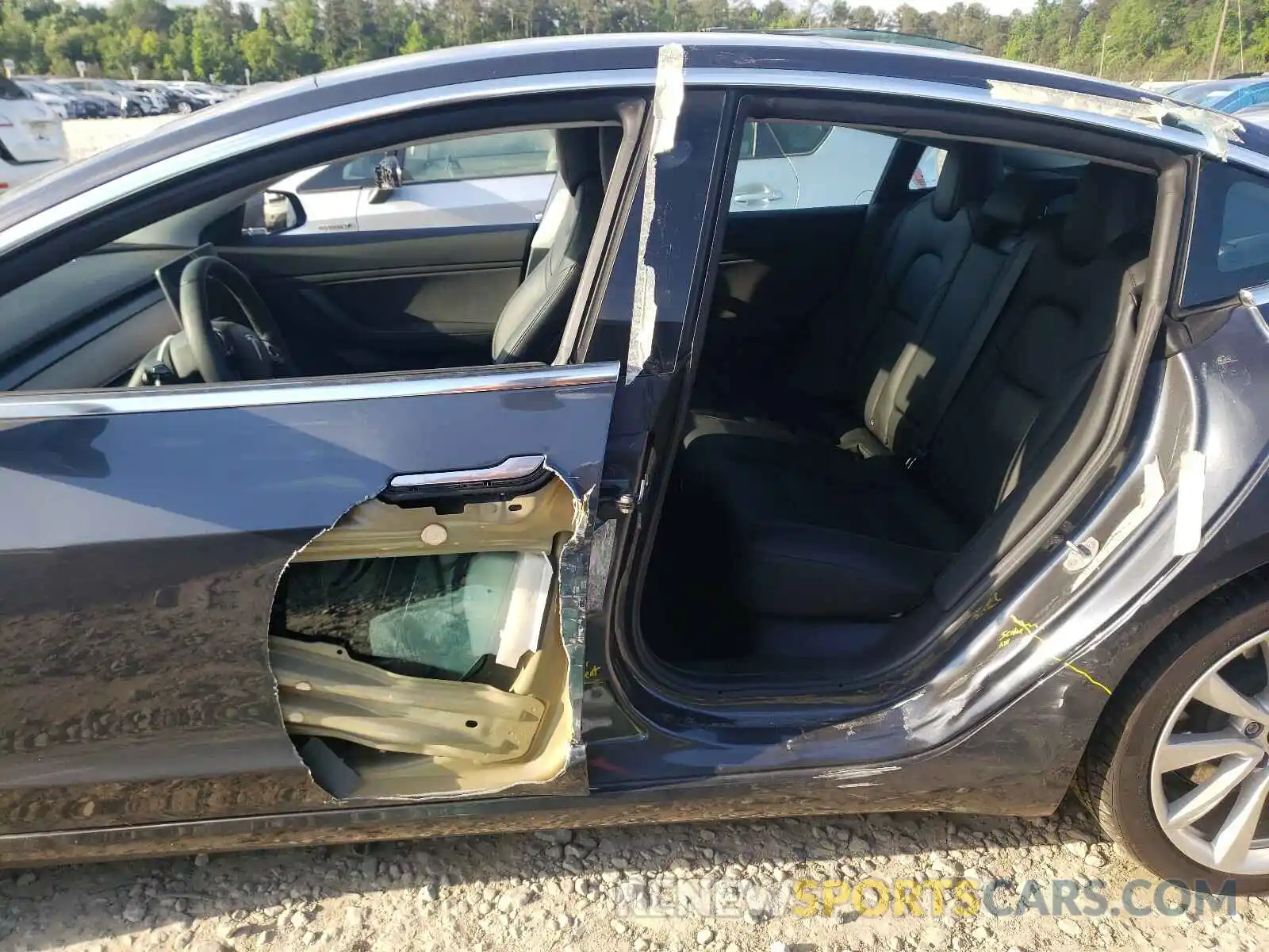 9 Photograph of a damaged car 5YJ3E1EB0KF529998 TESLA MODEL 3 2019