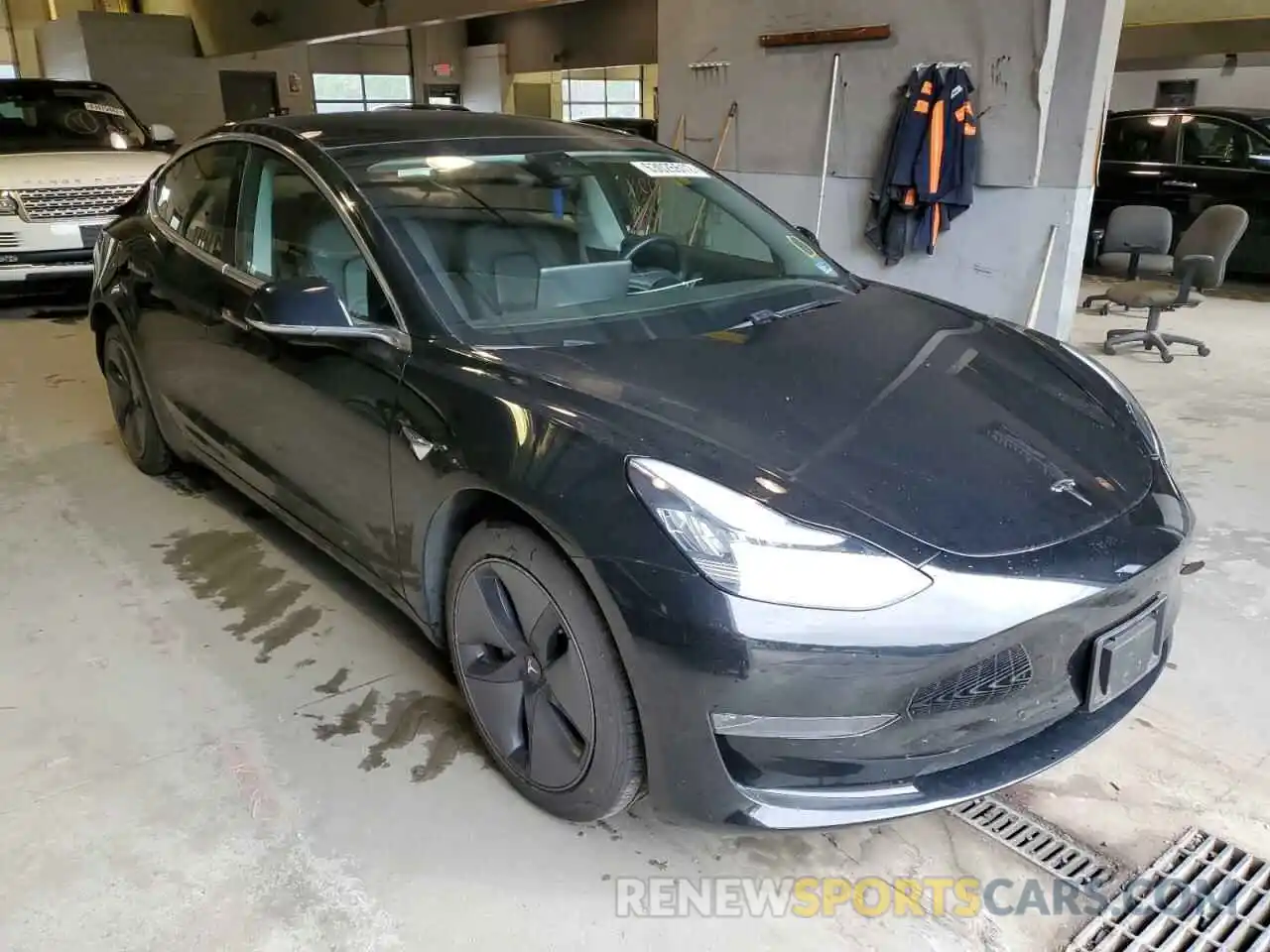 1 Photograph of a damaged car 5YJ3E1EB1KF208763 TESLA MODEL 3 2019