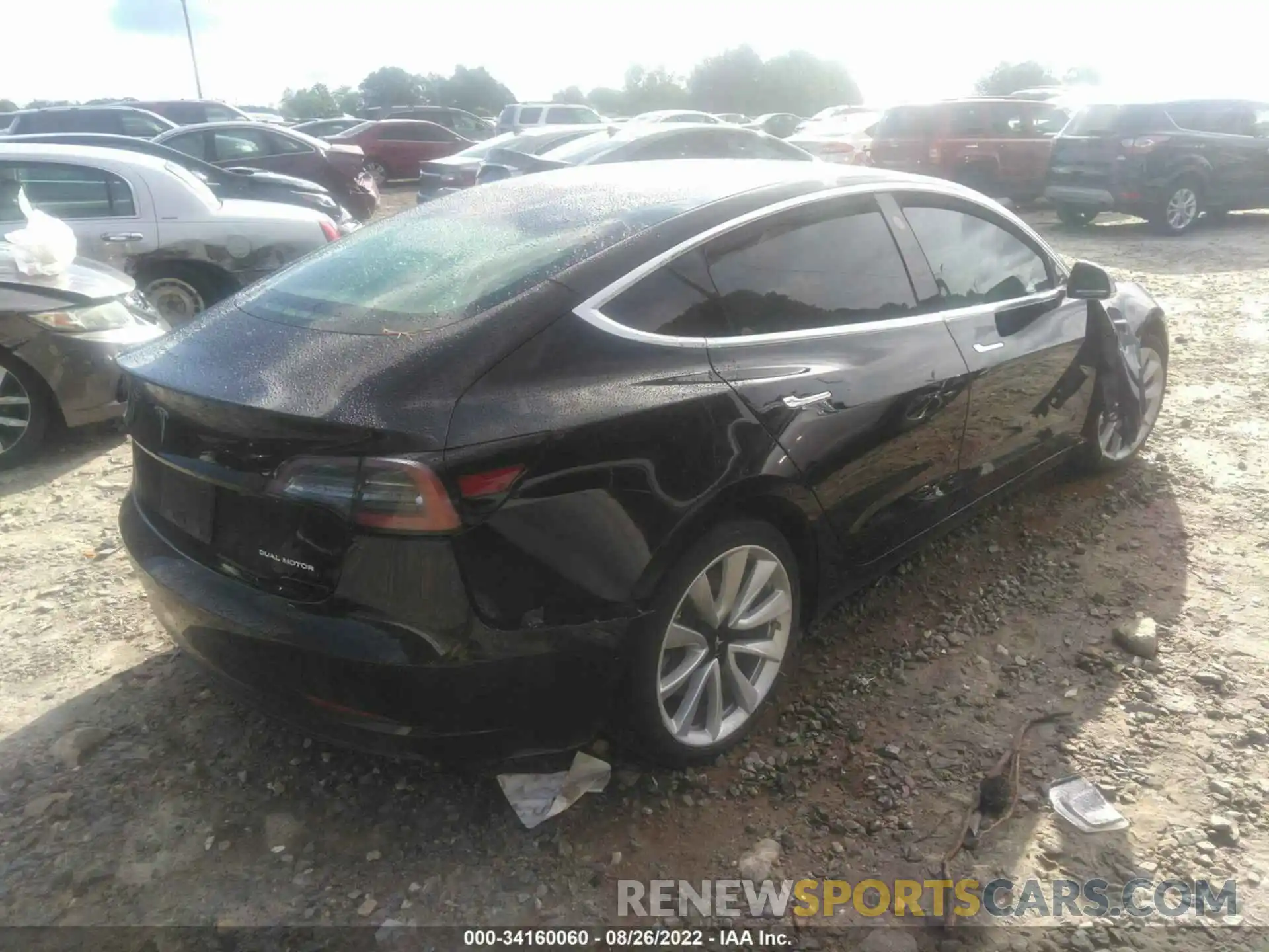 4 Photograph of a damaged car 5YJ3E1EB1KF211999 TESLA MODEL 3 2019