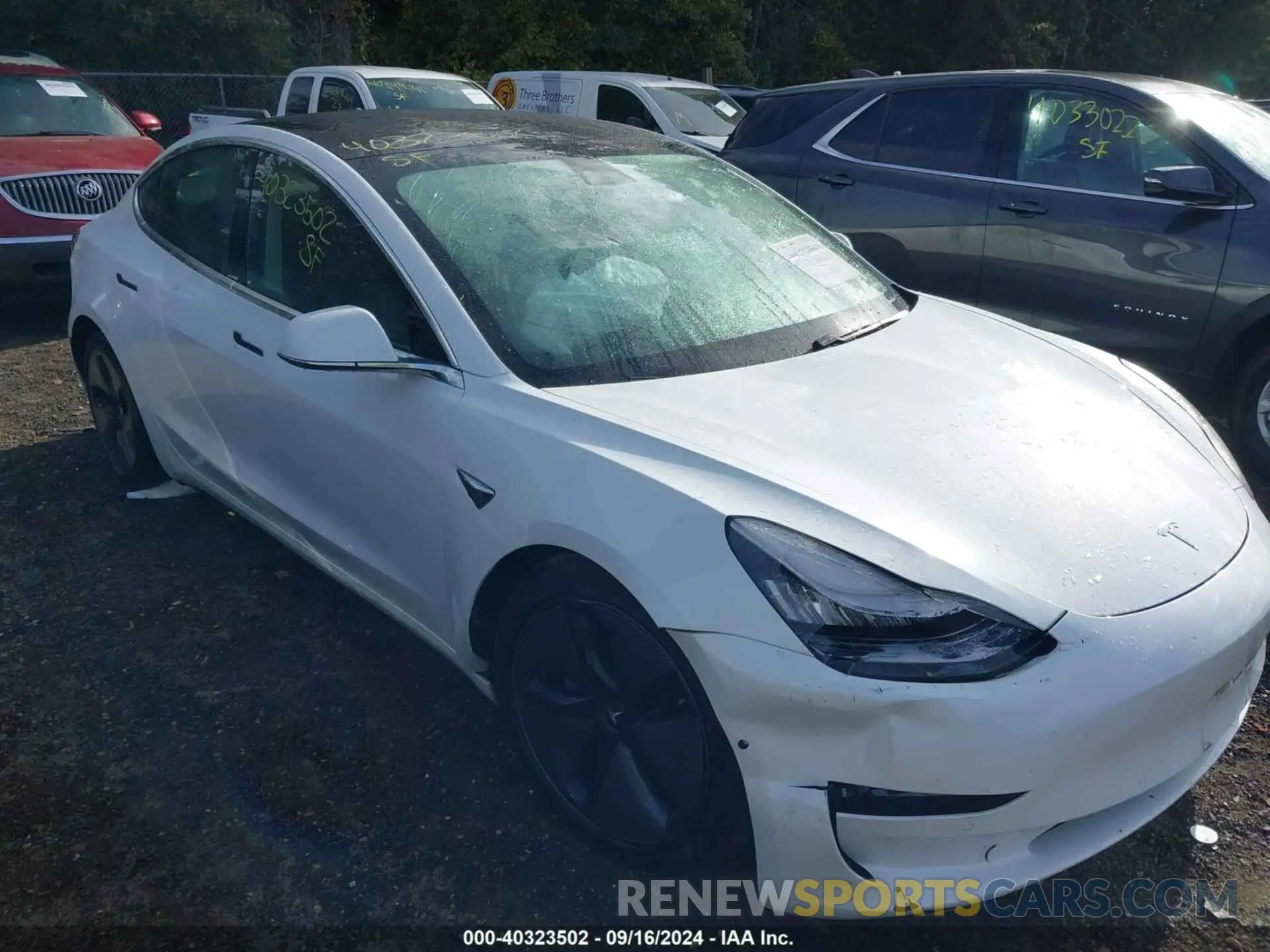 6 Photograph of a damaged car 5YJ3E1EB1KF359599 TESLA MODEL 3 2019