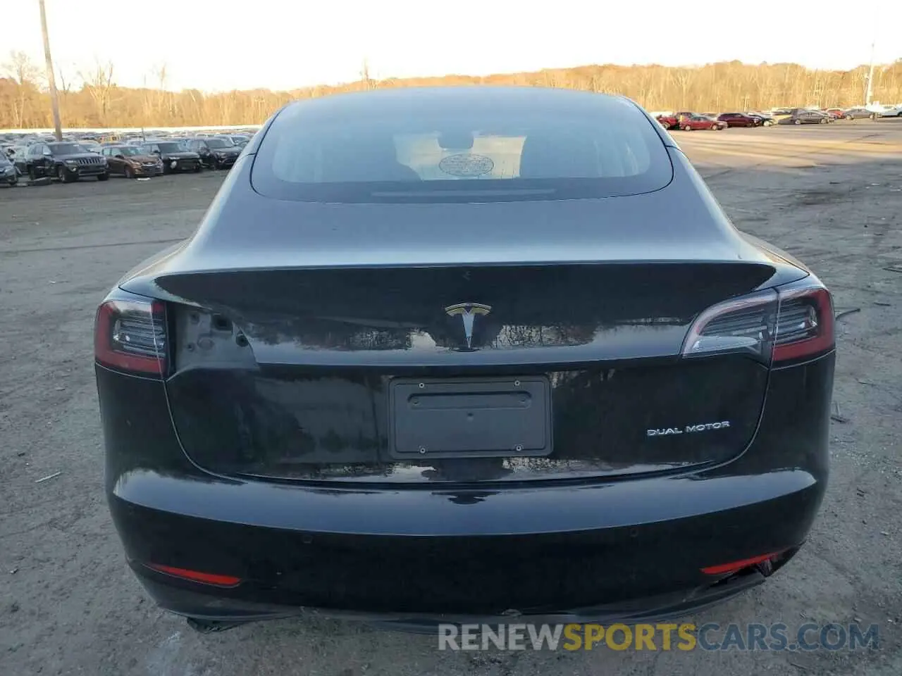 6 Photograph of a damaged car 5YJ3E1EB1KF361319 TESLA MODEL 3 2019
