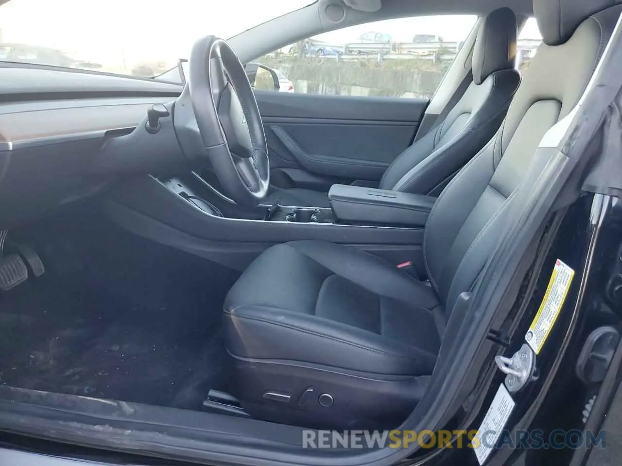 7 Photograph of a damaged car 5YJ3E1EB1KF361319 TESLA MODEL 3 2019