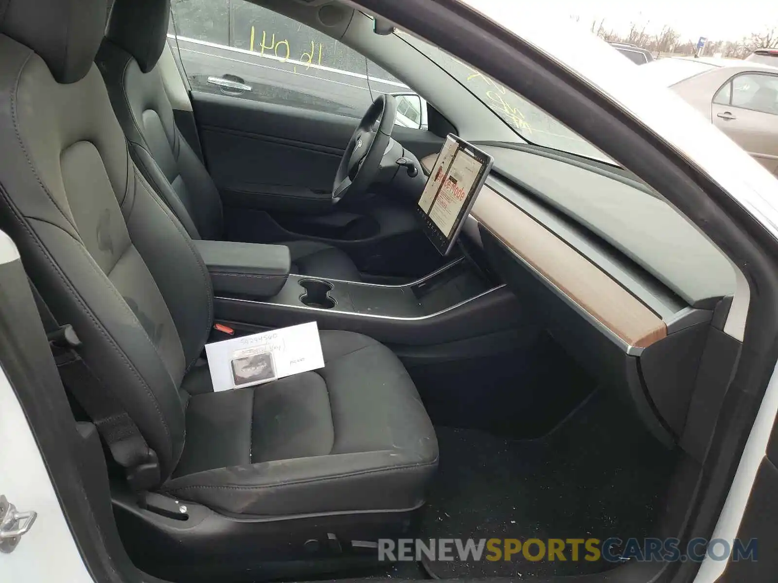 5 Photograph of a damaged car 5YJ3E1EB1KF361627 TESLA MODEL 3 2019