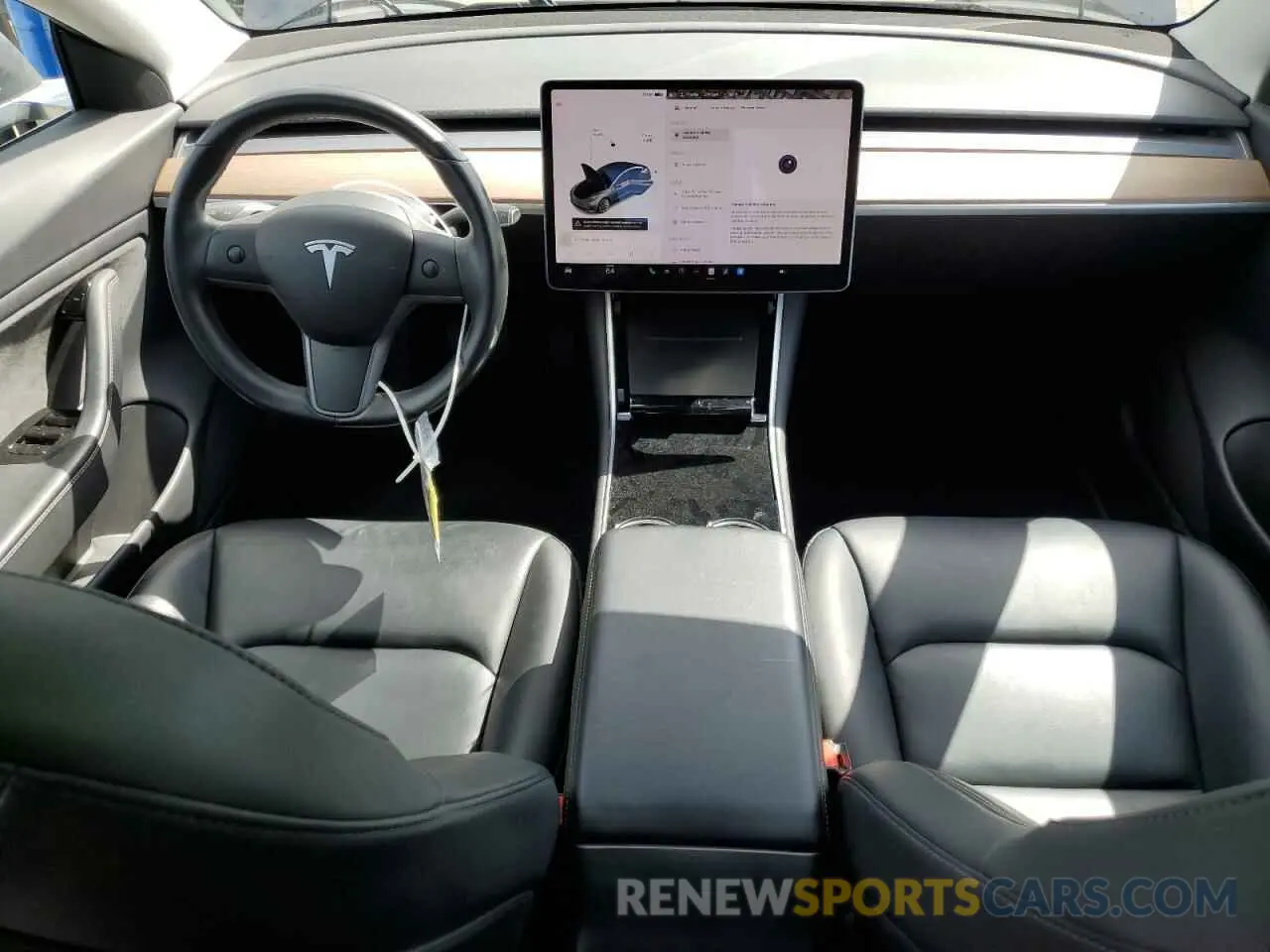 8 Photograph of a damaged car 5YJ3E1EB1KF365368 TESLA MODEL 3 2019
